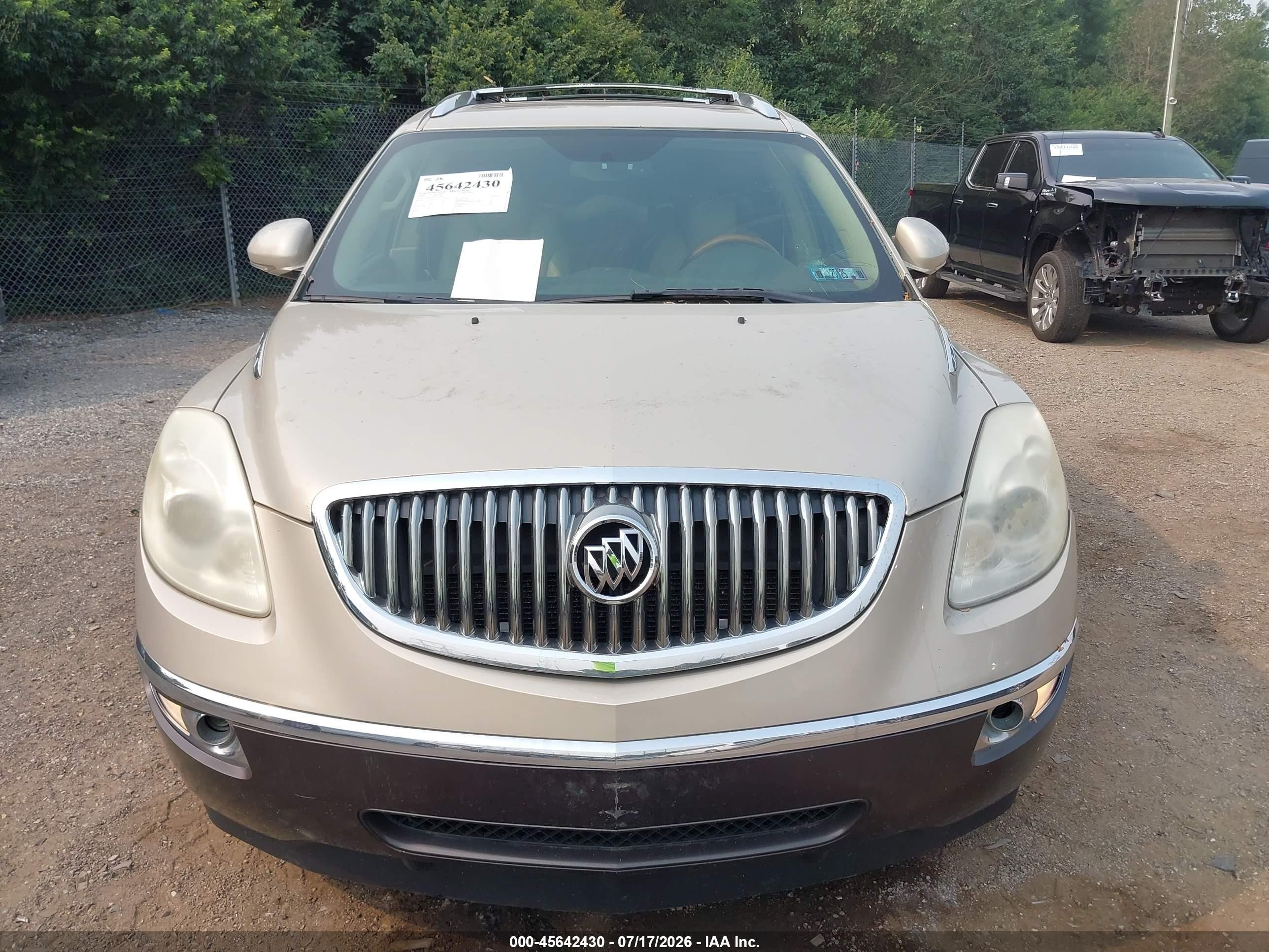 2008 Buick Enclave Cxl Tan vin: 5GAEV23778J140789