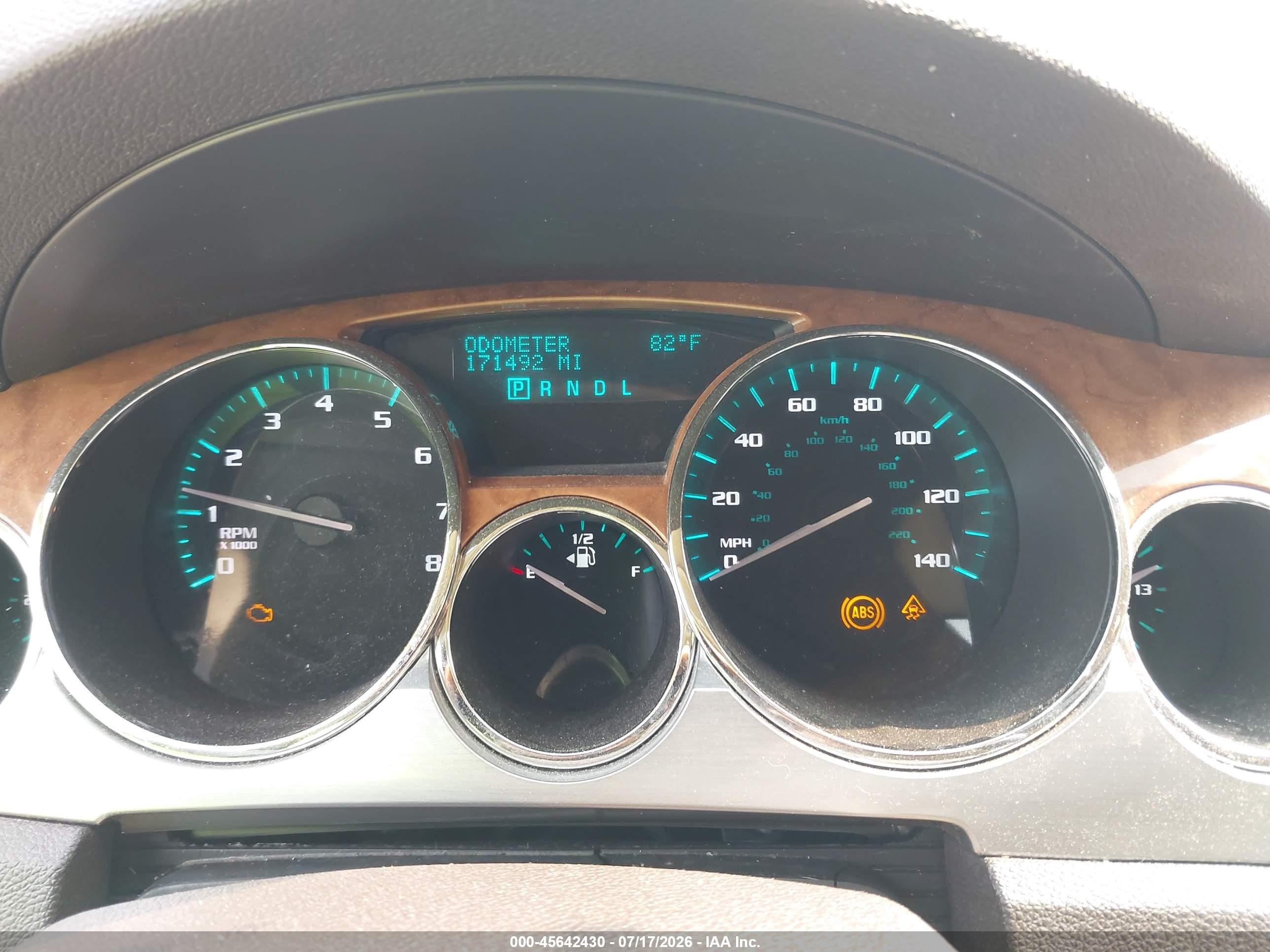2008 Buick Enclave Cxl Tan vin: 5GAEV23778J140789