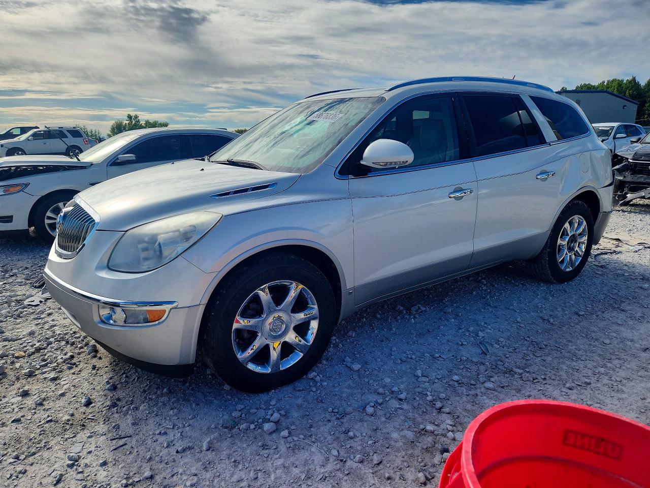 2008 Buick Enclave Cxl Cream vin: 5GAEV23778J297223