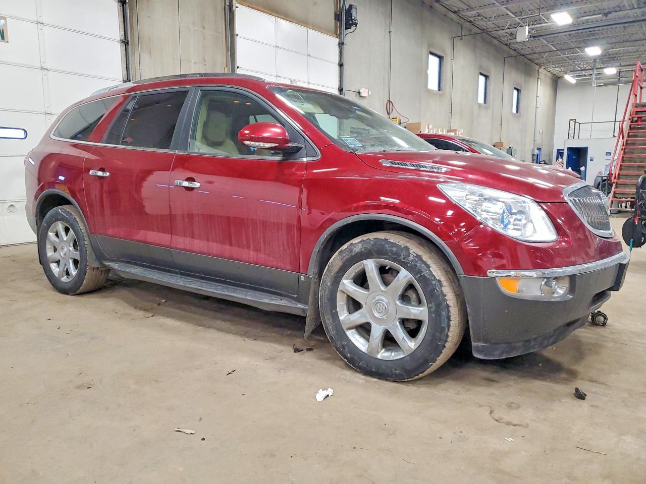 2008 Buick Enclave Cxl Red vin: 5GAEV23778J306017