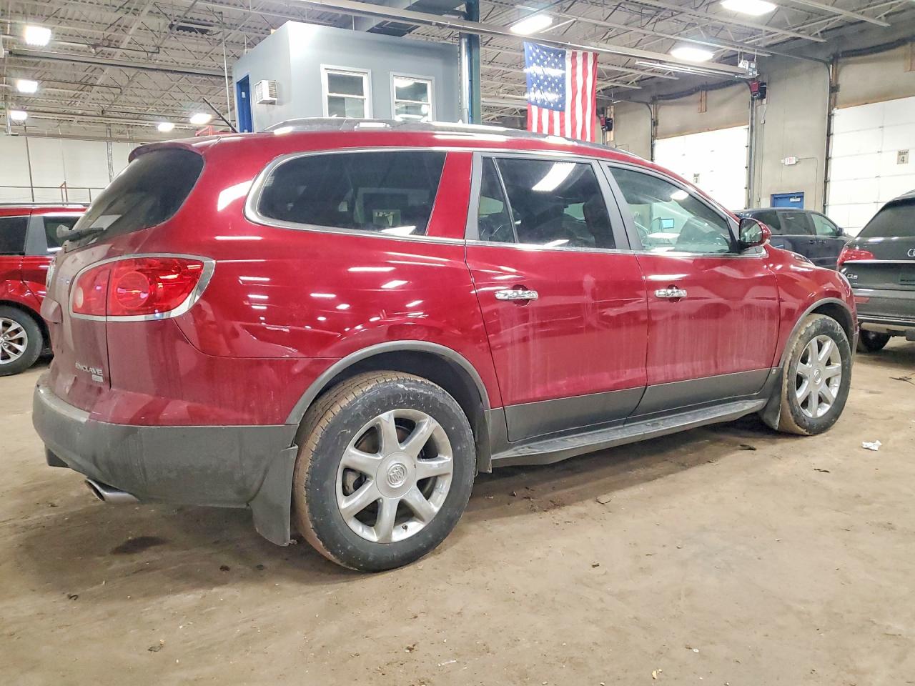 2008 Buick Enclave Cxl Red vin: 5GAEV23778J306017