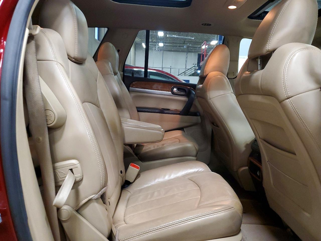 2008 Buick Enclave Cxl Red vin: 5GAEV23778J306017