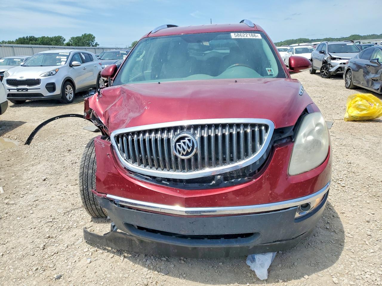 2008 Buick Enclave Cxl Maroon vin: 5GAEV23788J111950