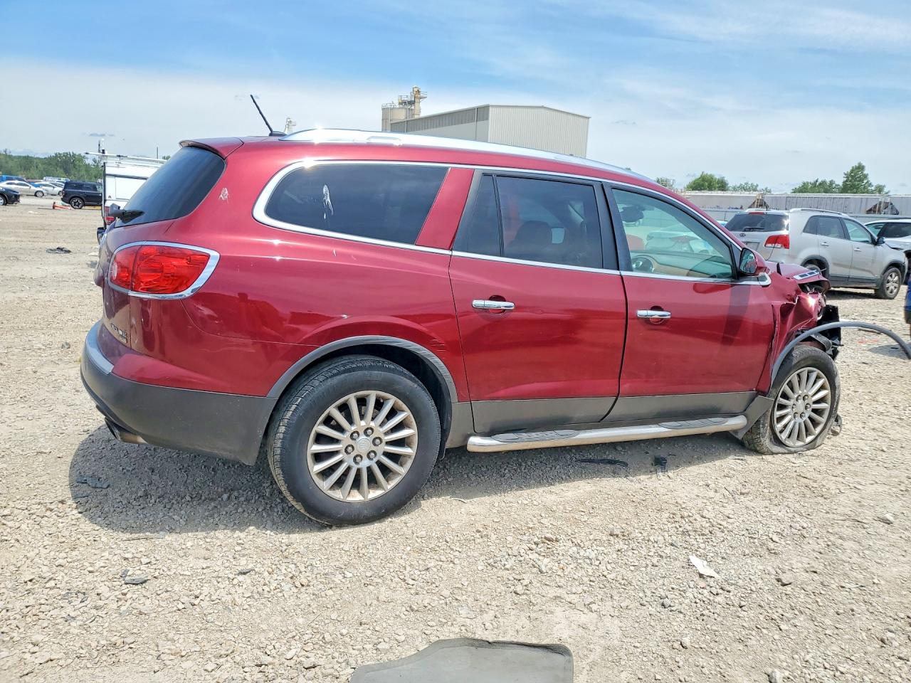 2008 Buick Enclave Cxl Maroon vin: 5GAEV23788J111950