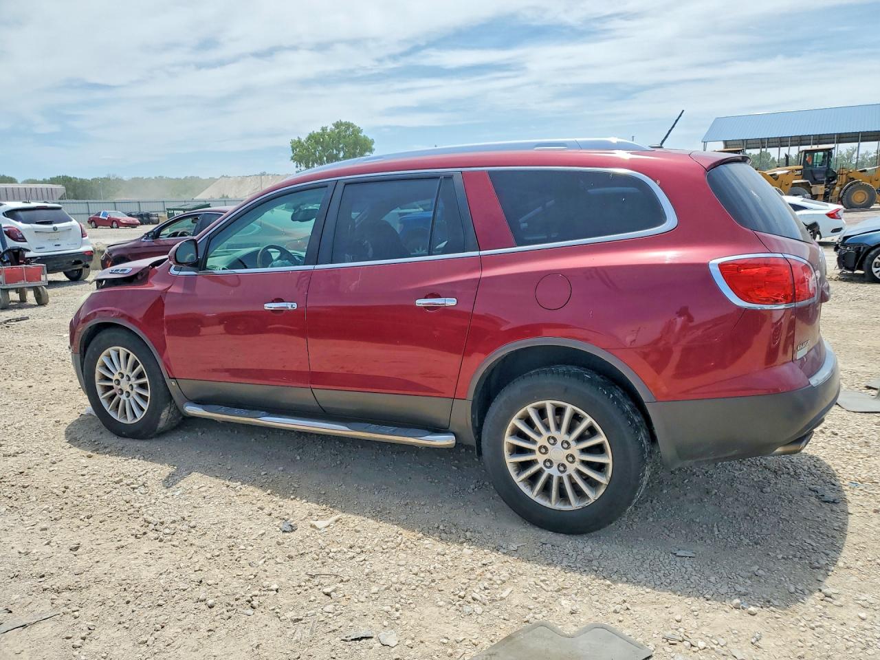 2008 Buick Enclave Cxl Maroon vin: 5GAEV23788J111950