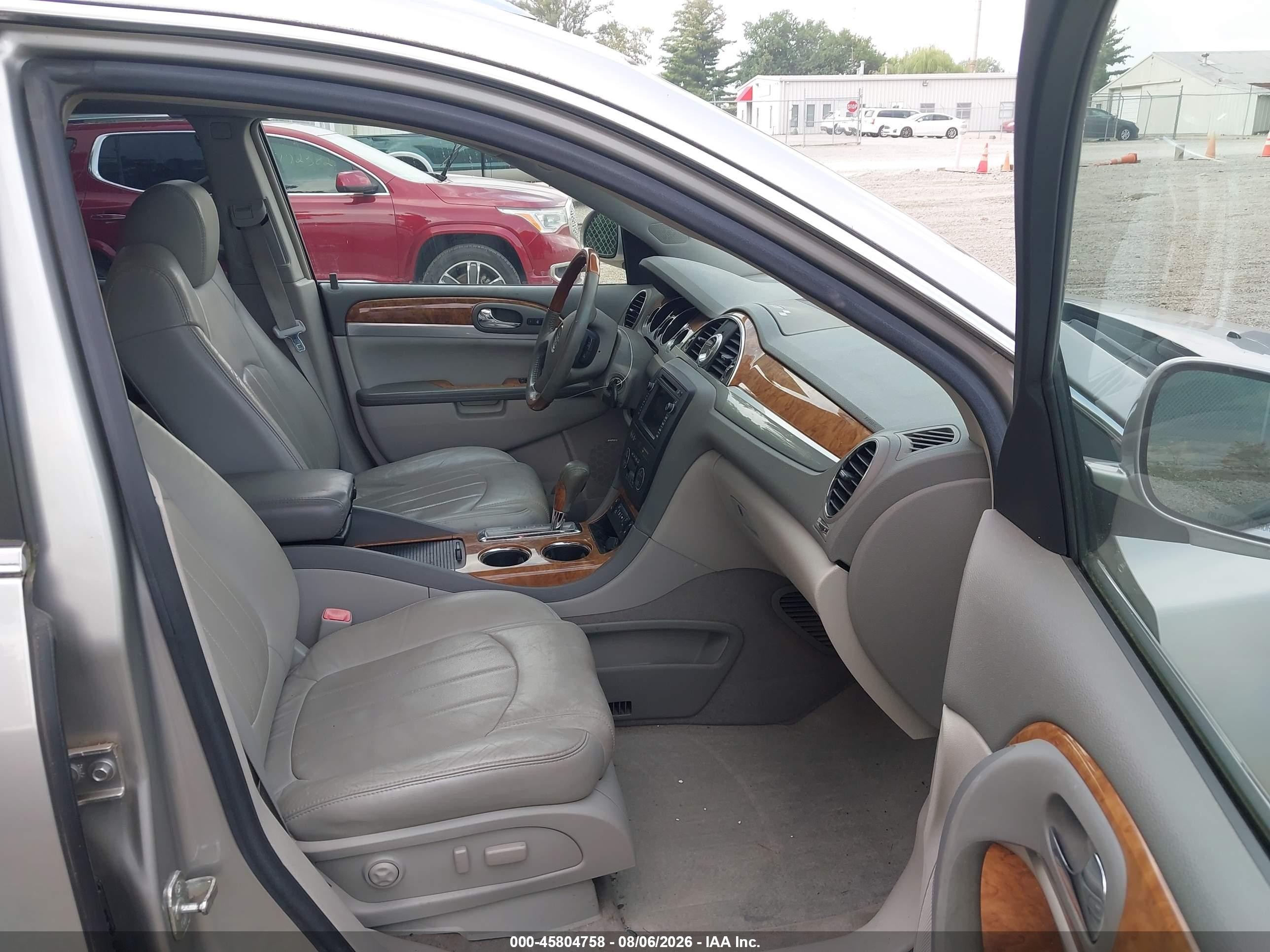 2008 Buick Enclave Cxl Silver vin: 5GAEV23788J144799