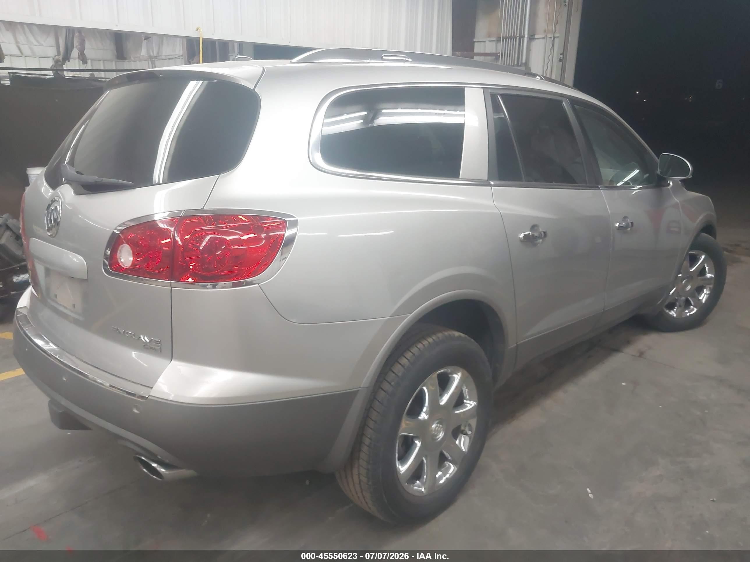 2008 Buick Enclave Cxl Gray vin: 5GAEV23788J214222