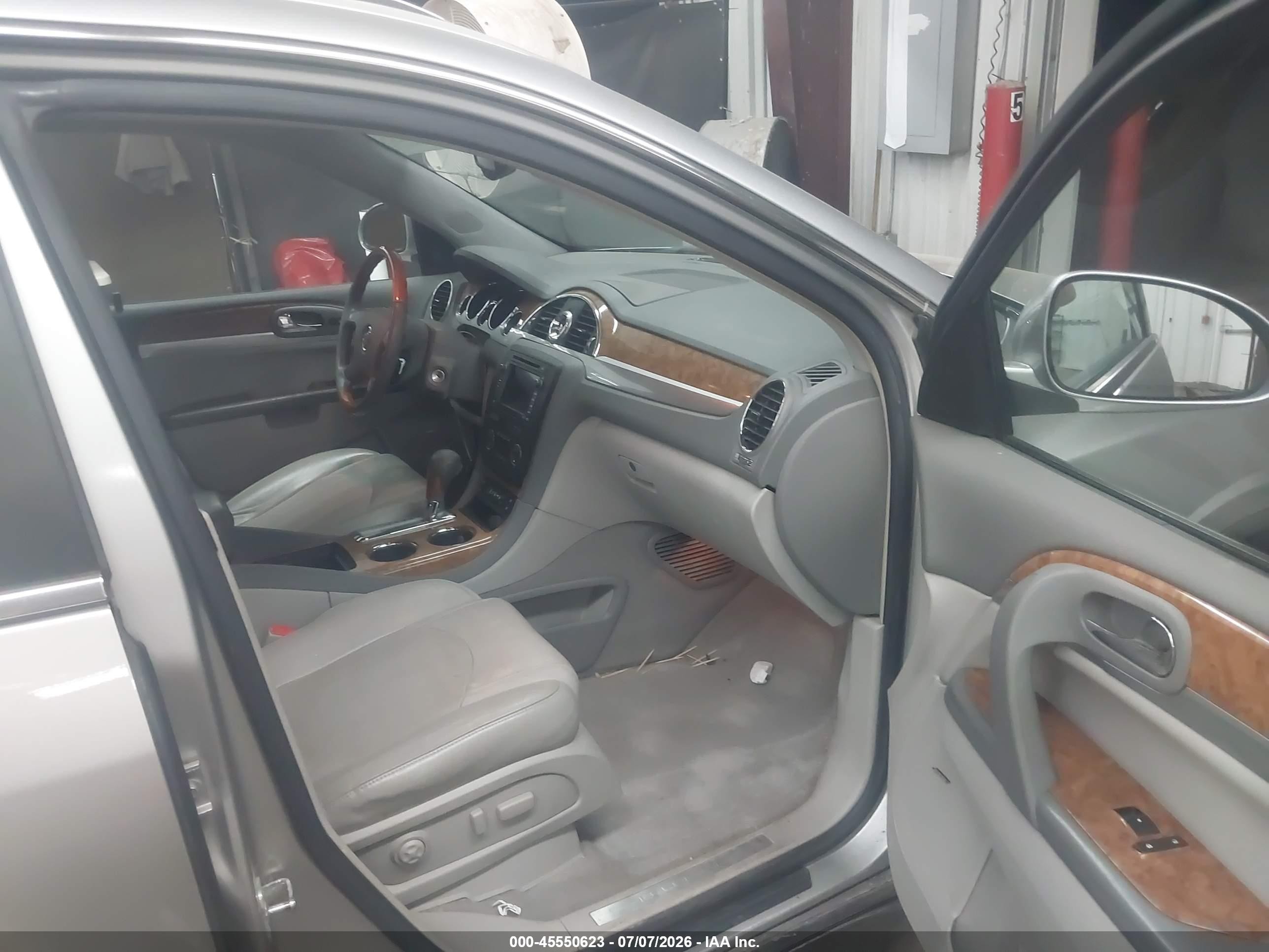 2008 Buick Enclave Cxl Gray vin: 5GAEV23788J214222