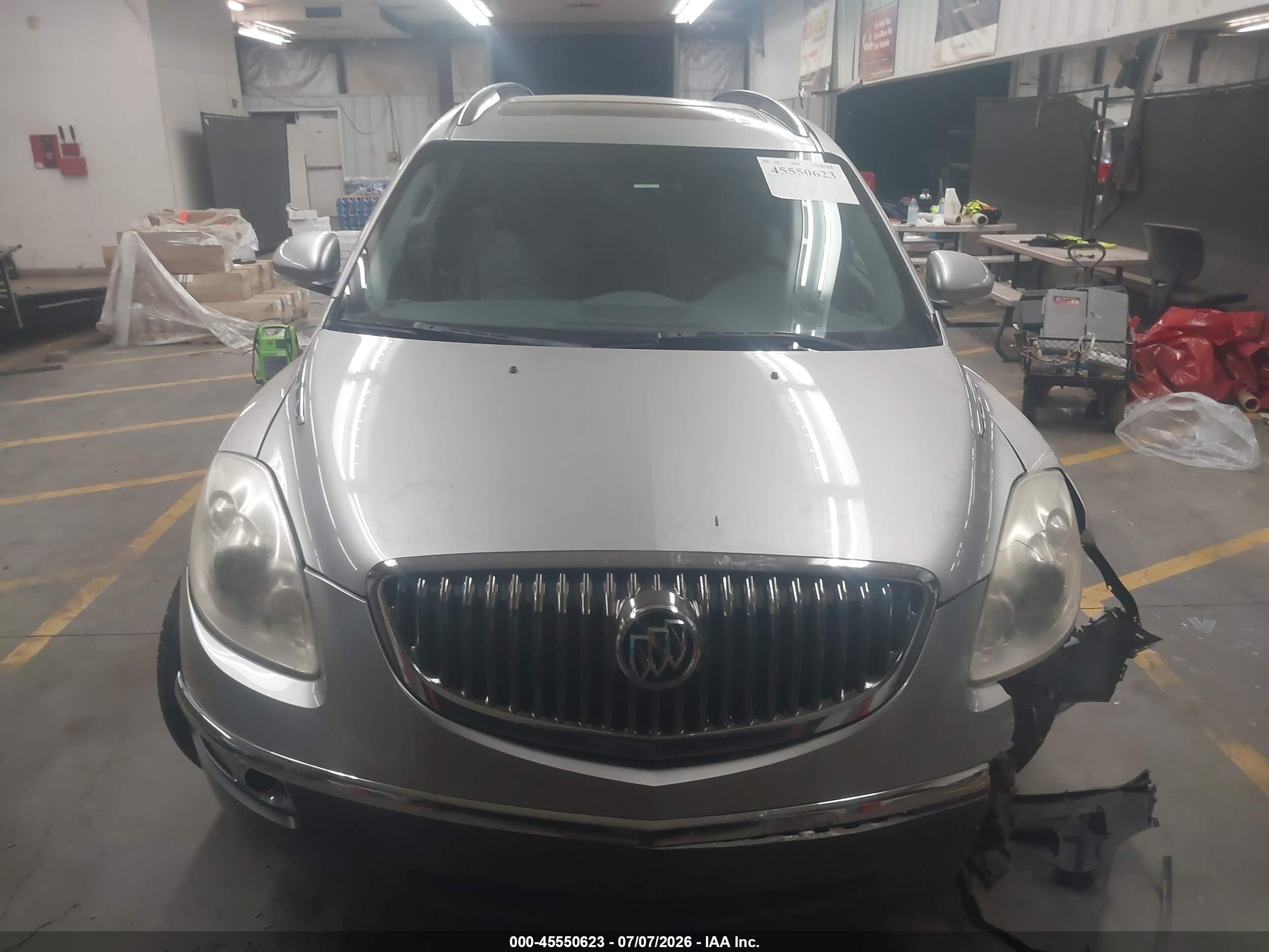 2008 Buick Enclave Cxl Gray vin: 5GAEV23788J214222