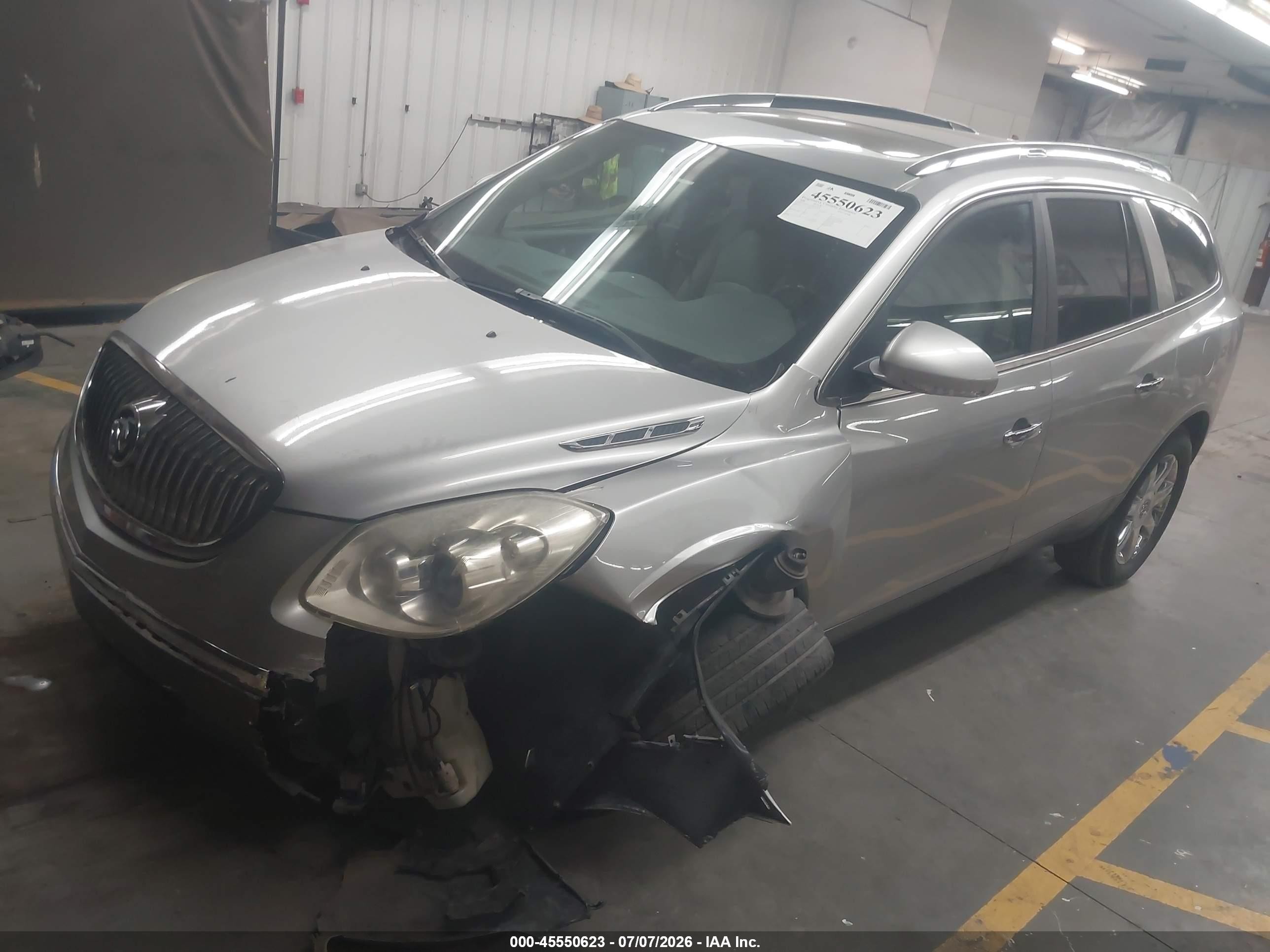 2008 Buick Enclave Cxl Gray vin: 5GAEV23788J214222