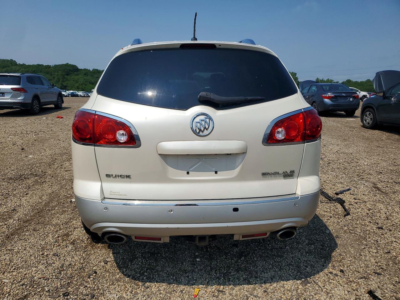 2008 Buick Enclave Cxl White vin: 5GAEV23788J275800