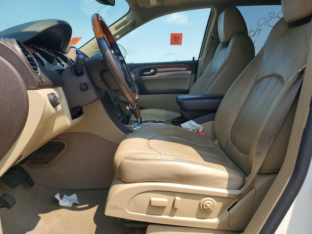 2008 Buick Enclave Cxl White vin: 5GAEV23788J275800