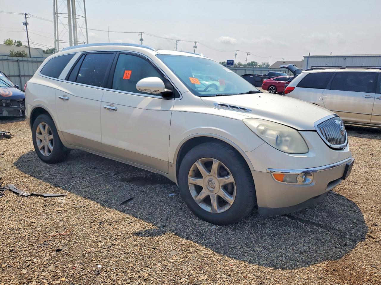 2008 Buick Enclave Cxl White vin: 5GAEV23788J275800