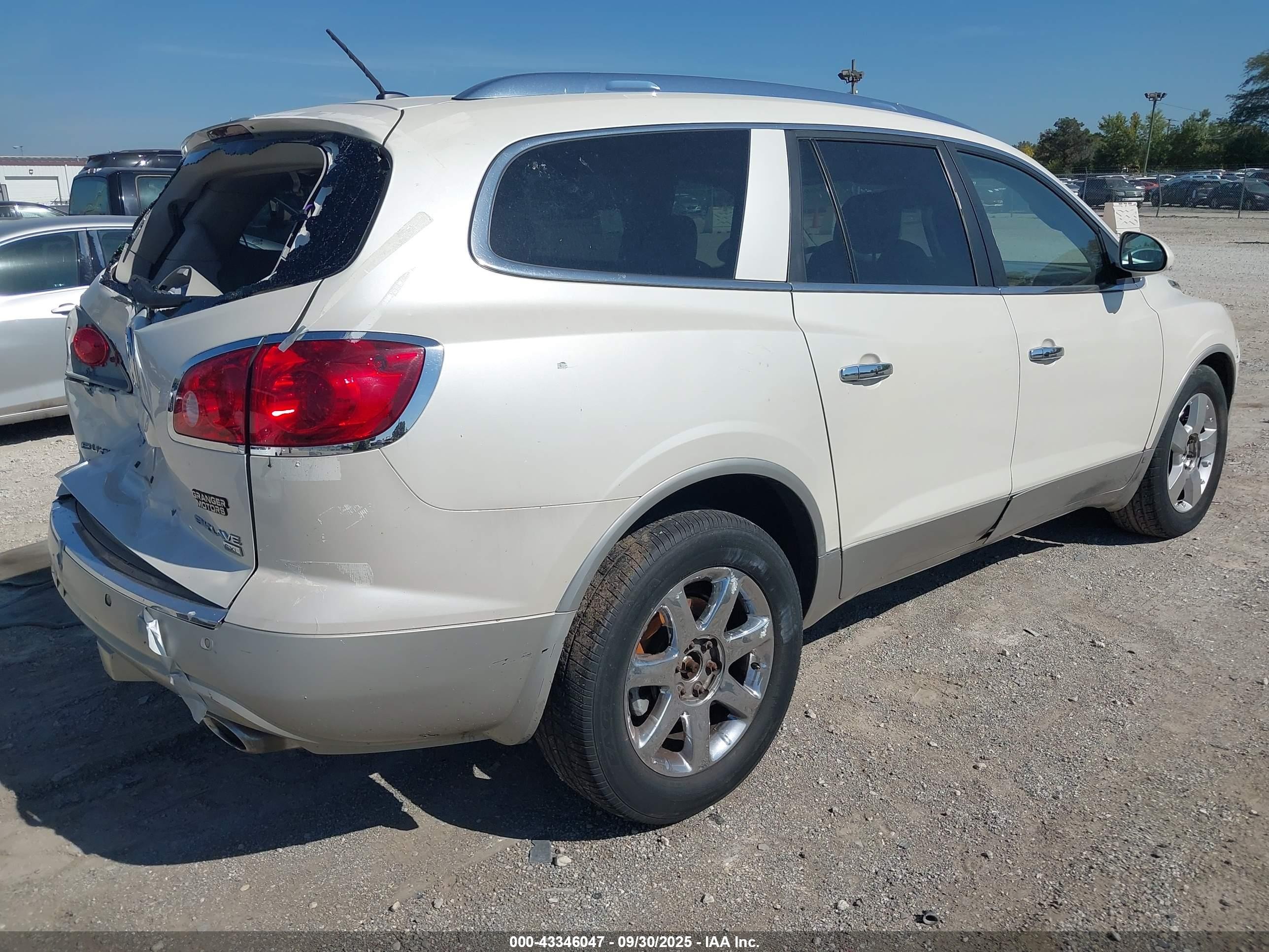 2008 Buick Enclave Cxl Кремовый vin: 5GAEV23798J104974