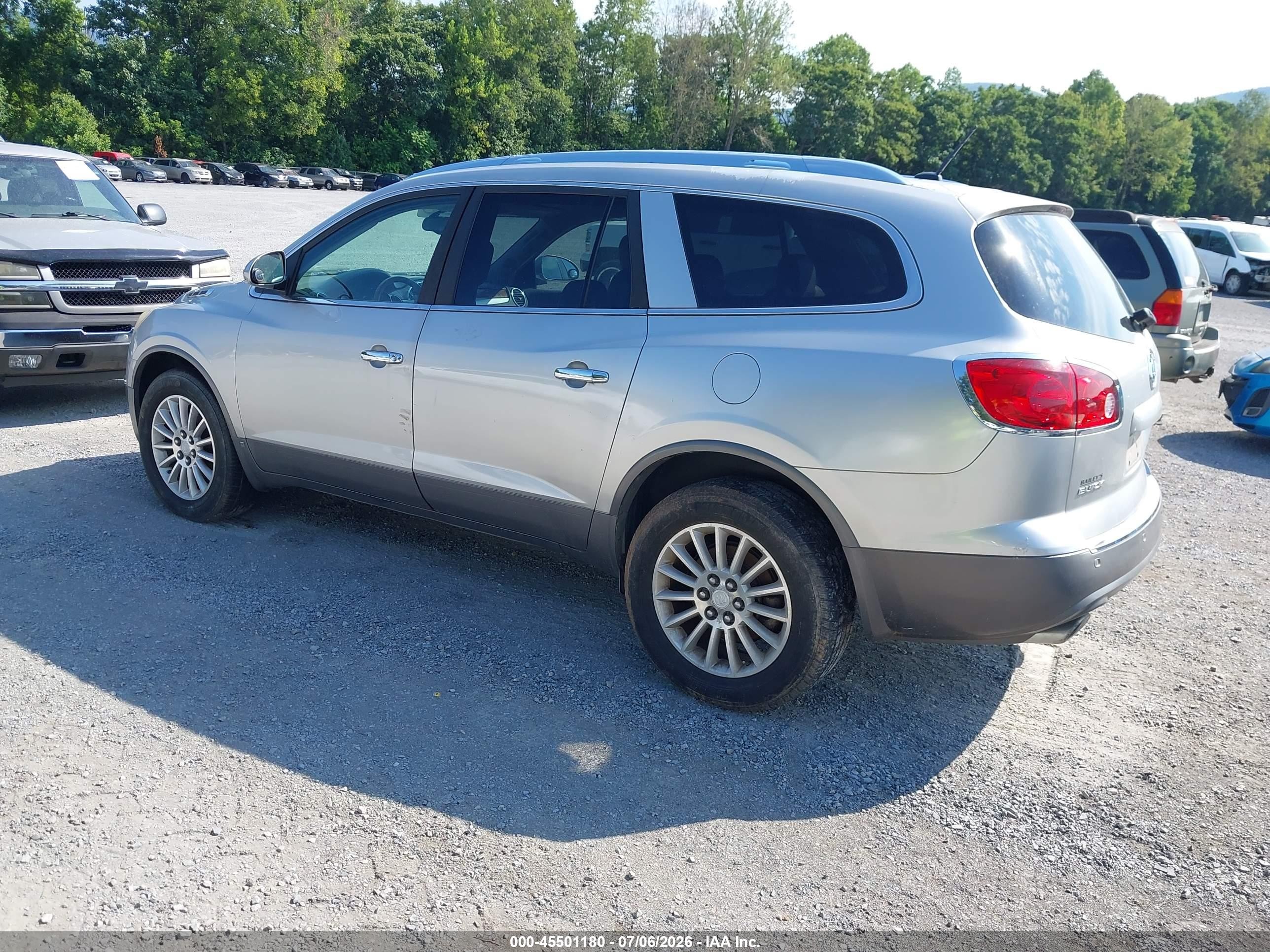 2008 Buick Enclave Cxl Silver vin: 5GAEV23798J105008