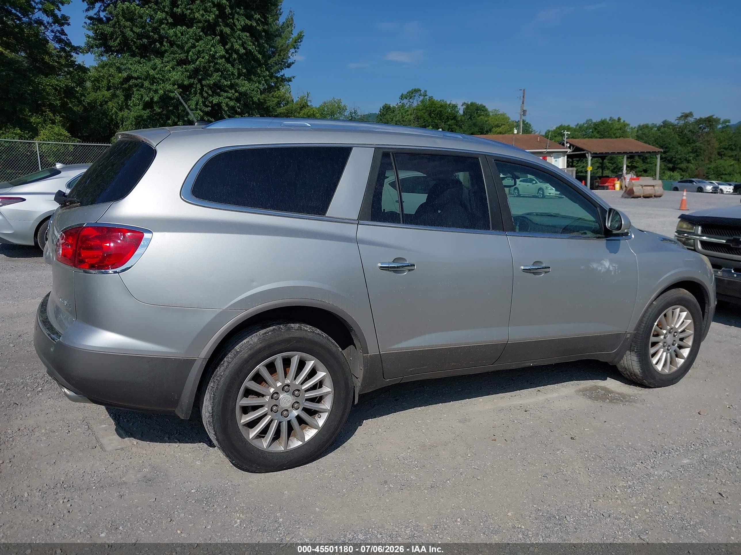 2008 Buick Enclave Cxl Silver vin: 5GAEV23798J105008