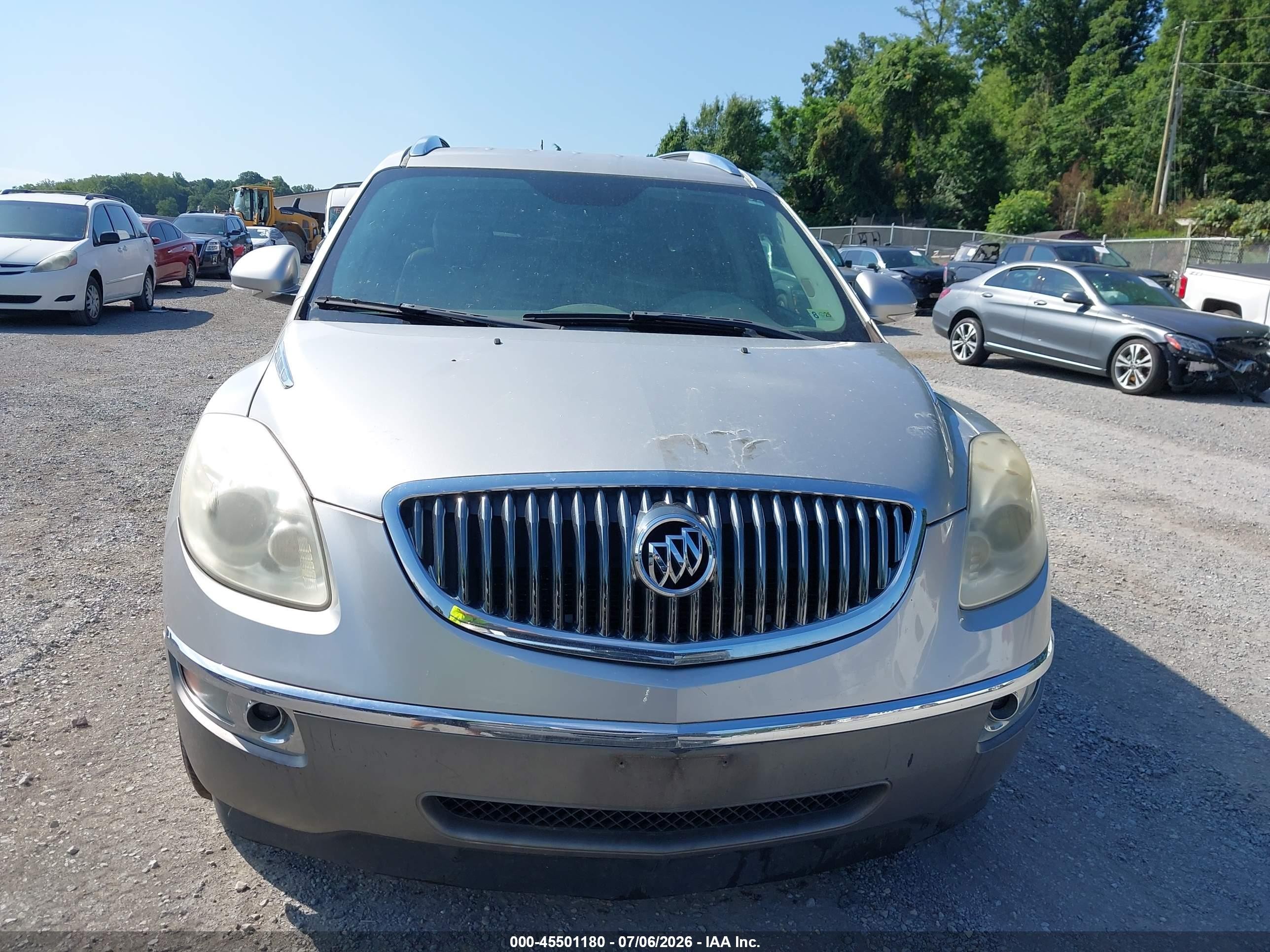 2008 Buick Enclave Cxl Silver vin: 5GAEV23798J105008