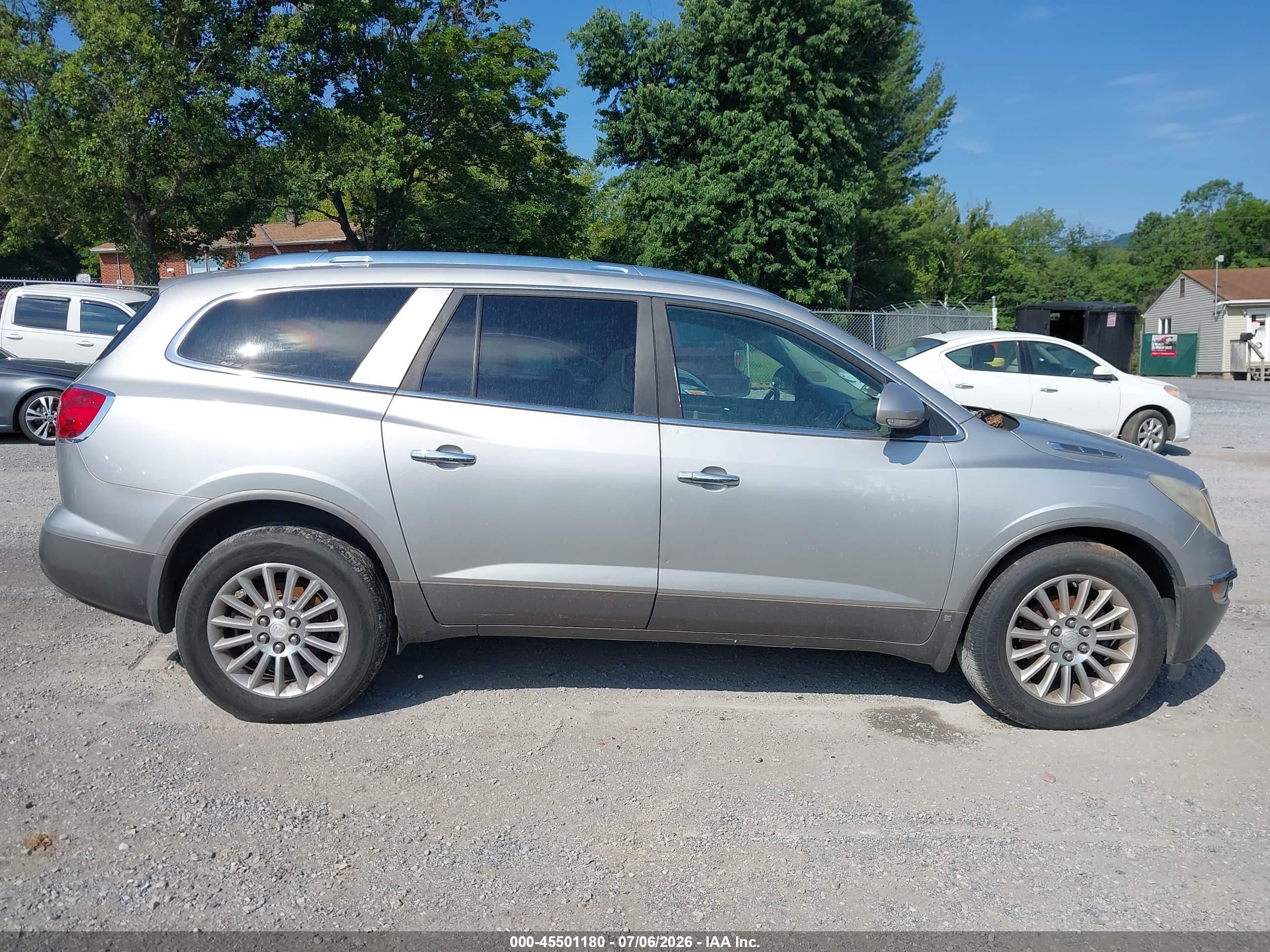 2008 Buick Enclave Cxl Silver vin: 5GAEV23798J105008