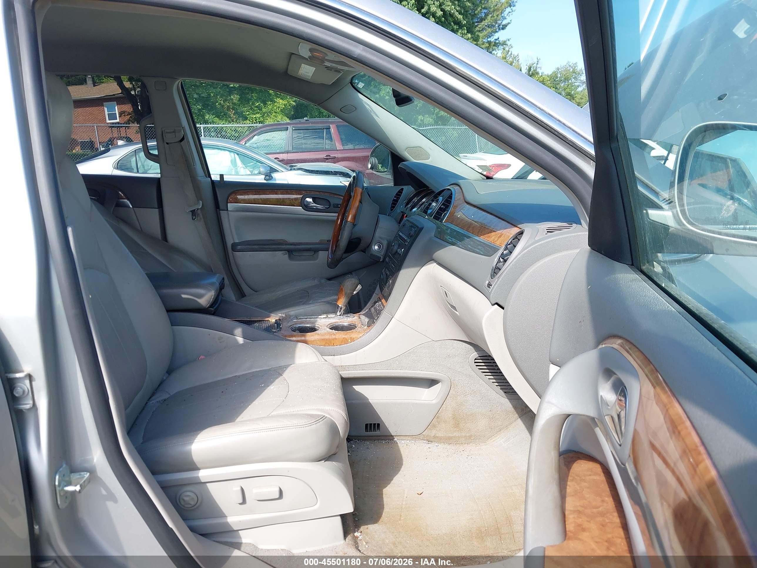 2008 Buick Enclave Cxl Silver vin: 5GAEV23798J105008