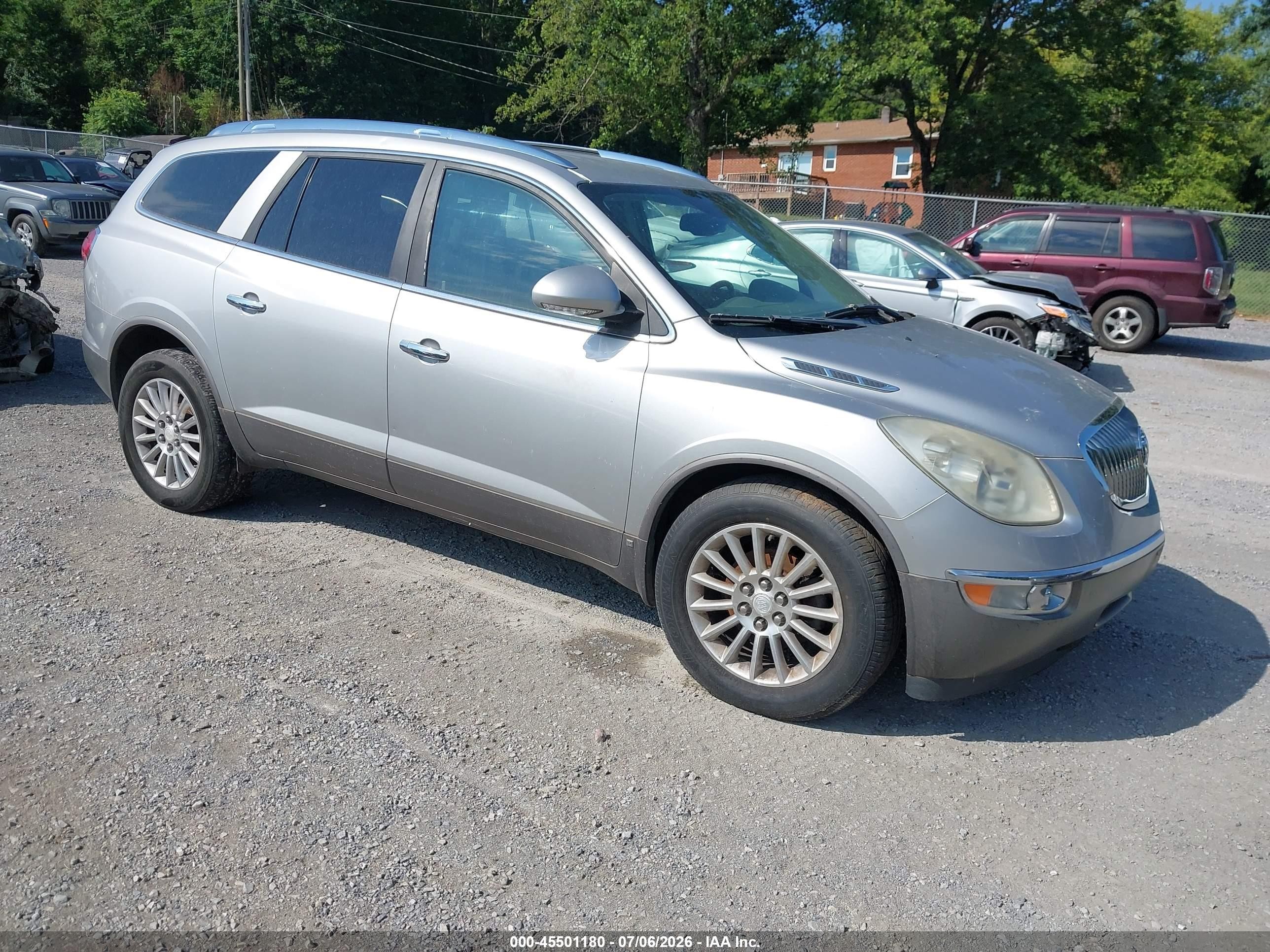 2008 Buick Enclave Cxl Silver vin: 5GAEV23798J105008