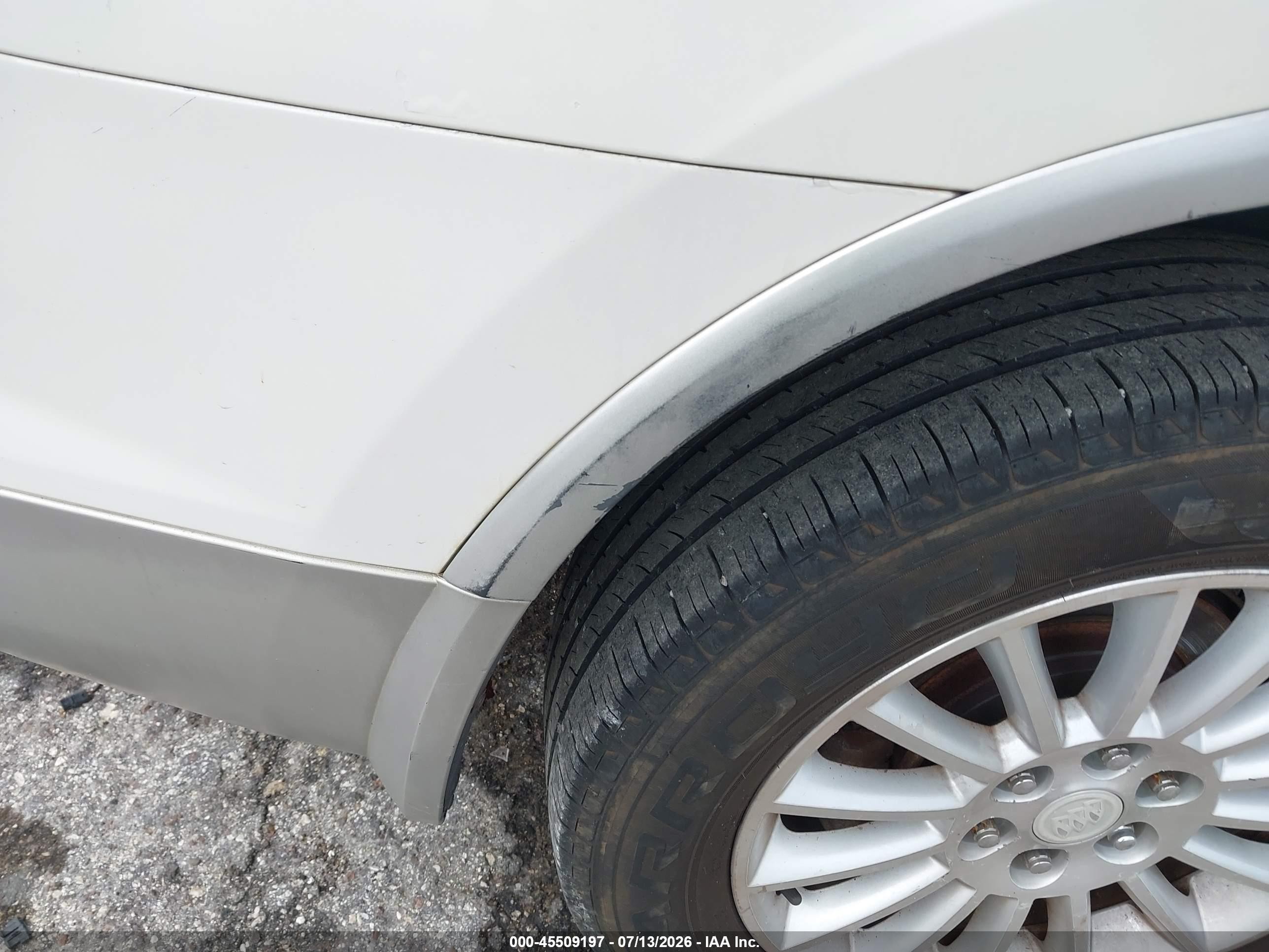 2008 Buick Enclave Cxl White vin: 5GAEV237X8J107687