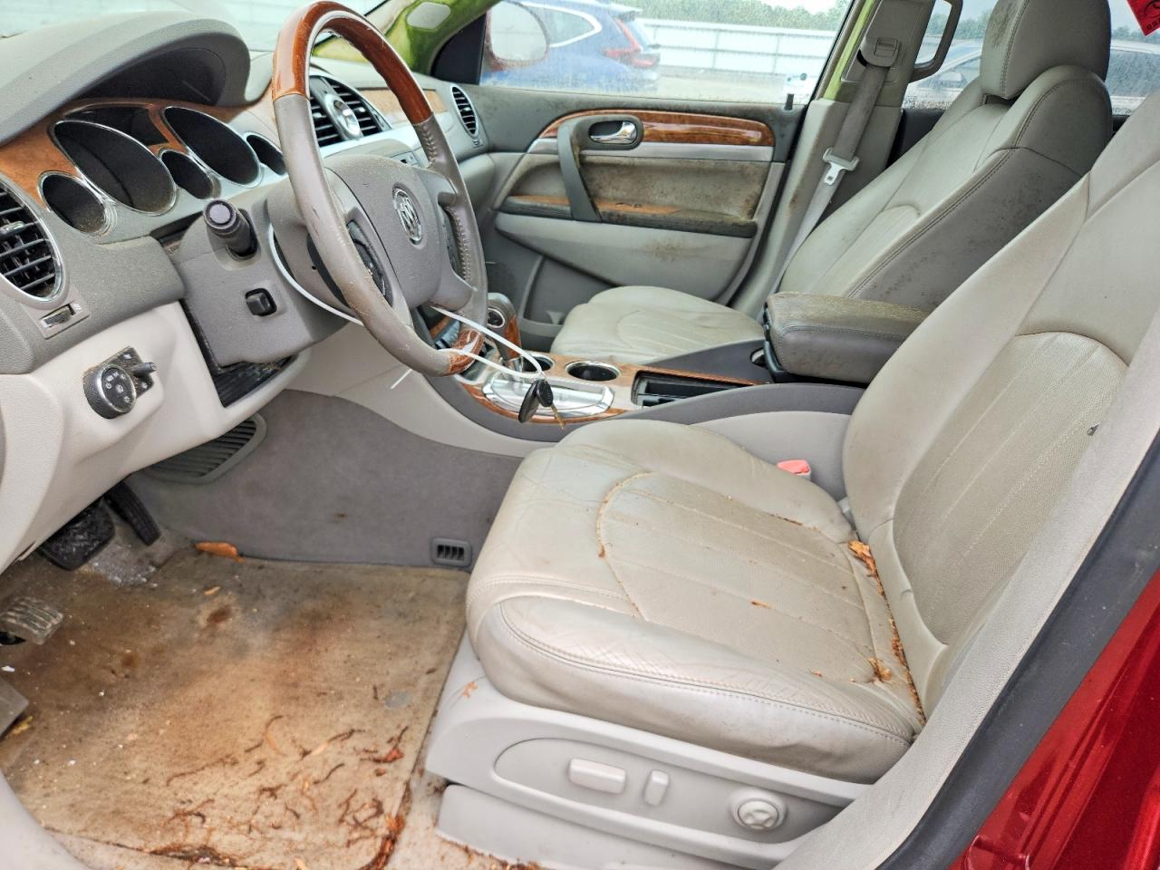 2008 Buick Enclave Cxl Burgundy vin: 5GAEV237X8J230941