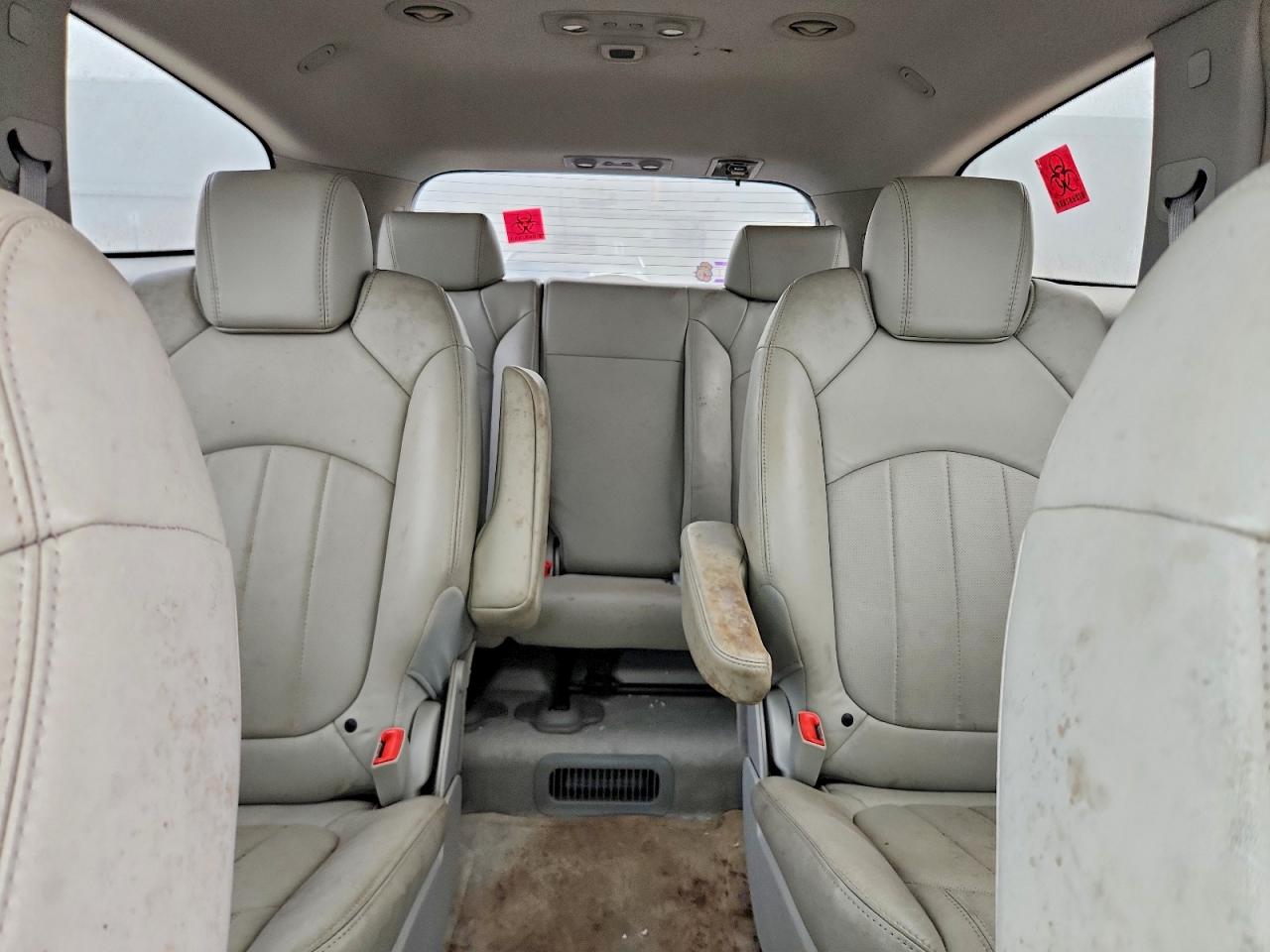 2008 Buick Enclave Cxl Burgundy vin: 5GAEV237X8J230941