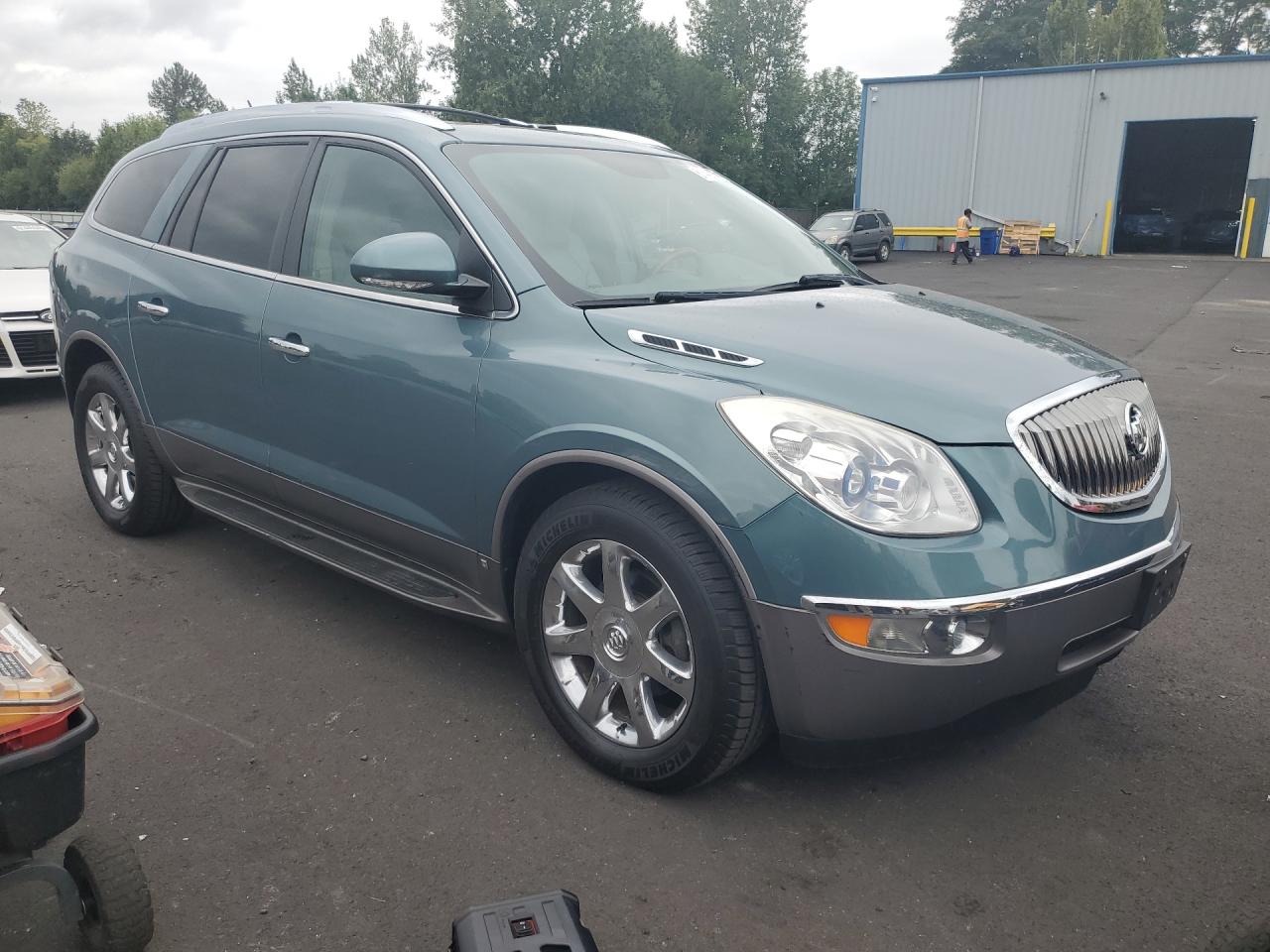 2009 Buick Enclave Cxl Бирюзовый vin: 5GAEV23D09J124568