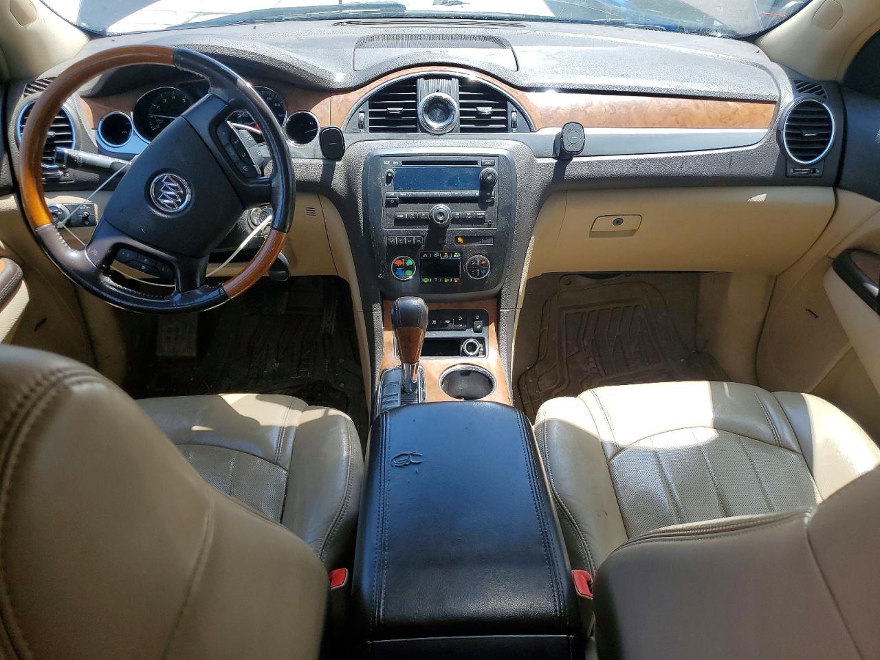 2009 Buick Enclave Cxl Brown vin: 5GAEV23D29J120084