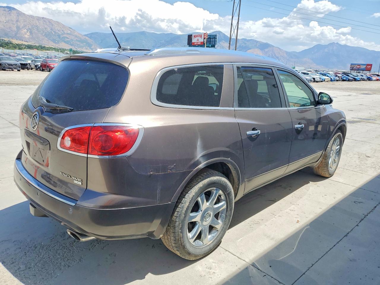 2009 Buick Enclave Cxl Brown vin: 5GAEV23D29J120084