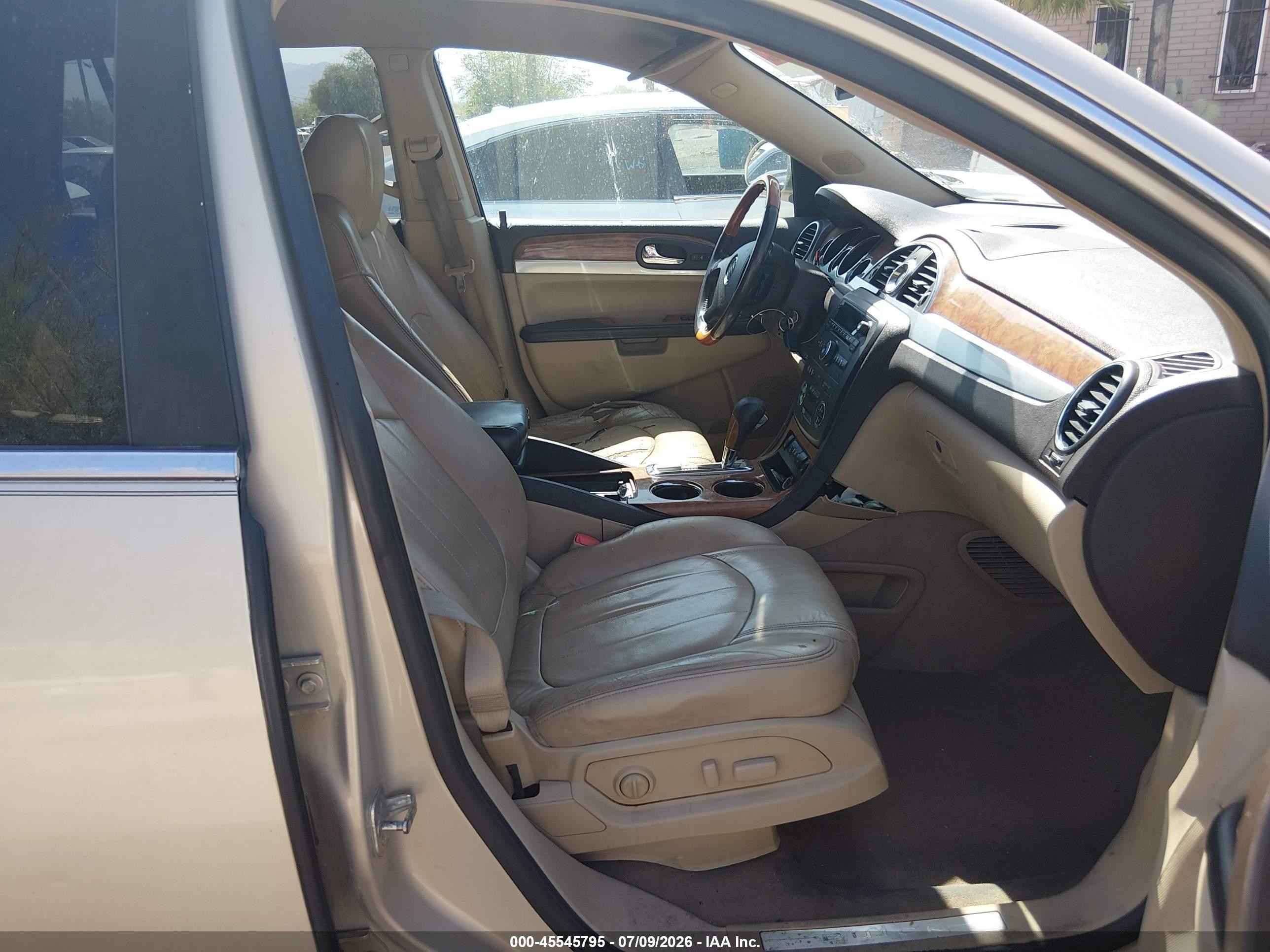 2009 Buick Enclave Cxl Gold vin: 5GAEV23D39J159525