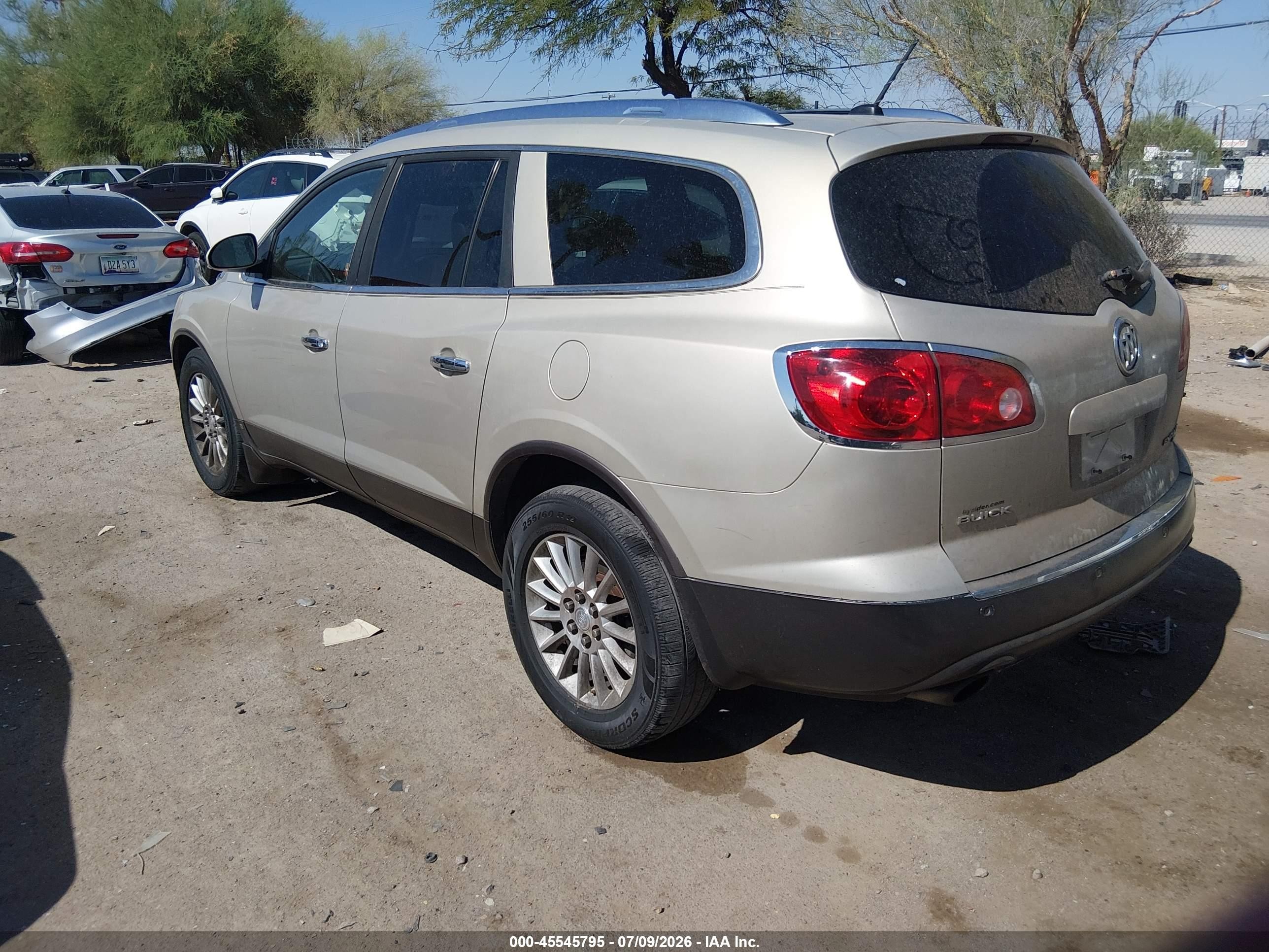 2009 Buick Enclave Cxl Gold vin: 5GAEV23D39J159525