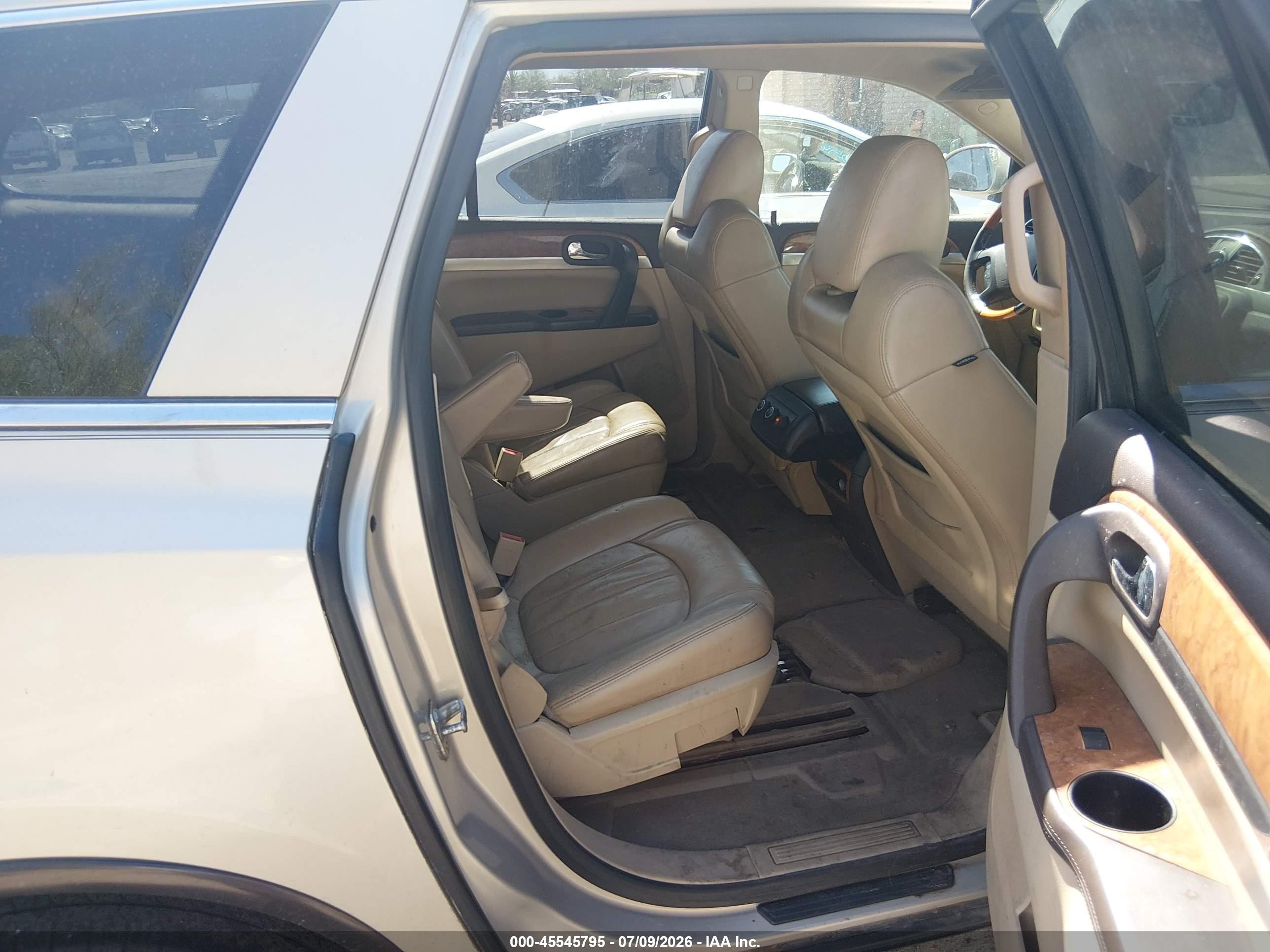 2009 Buick Enclave Cxl Gold vin: 5GAEV23D39J159525