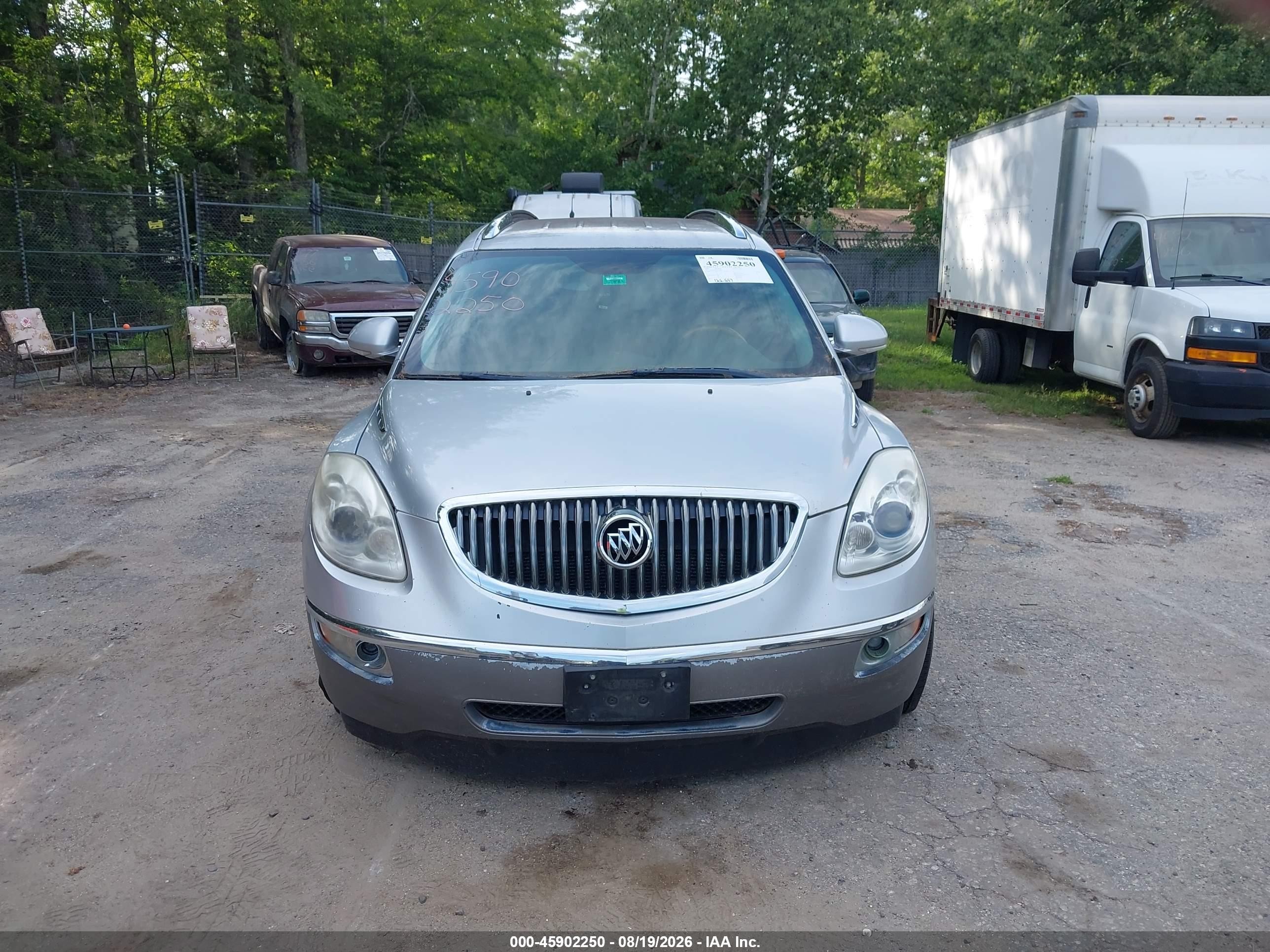 2009 Buick Enclave Cxl Silver vin: 5GAEV23D49J126825