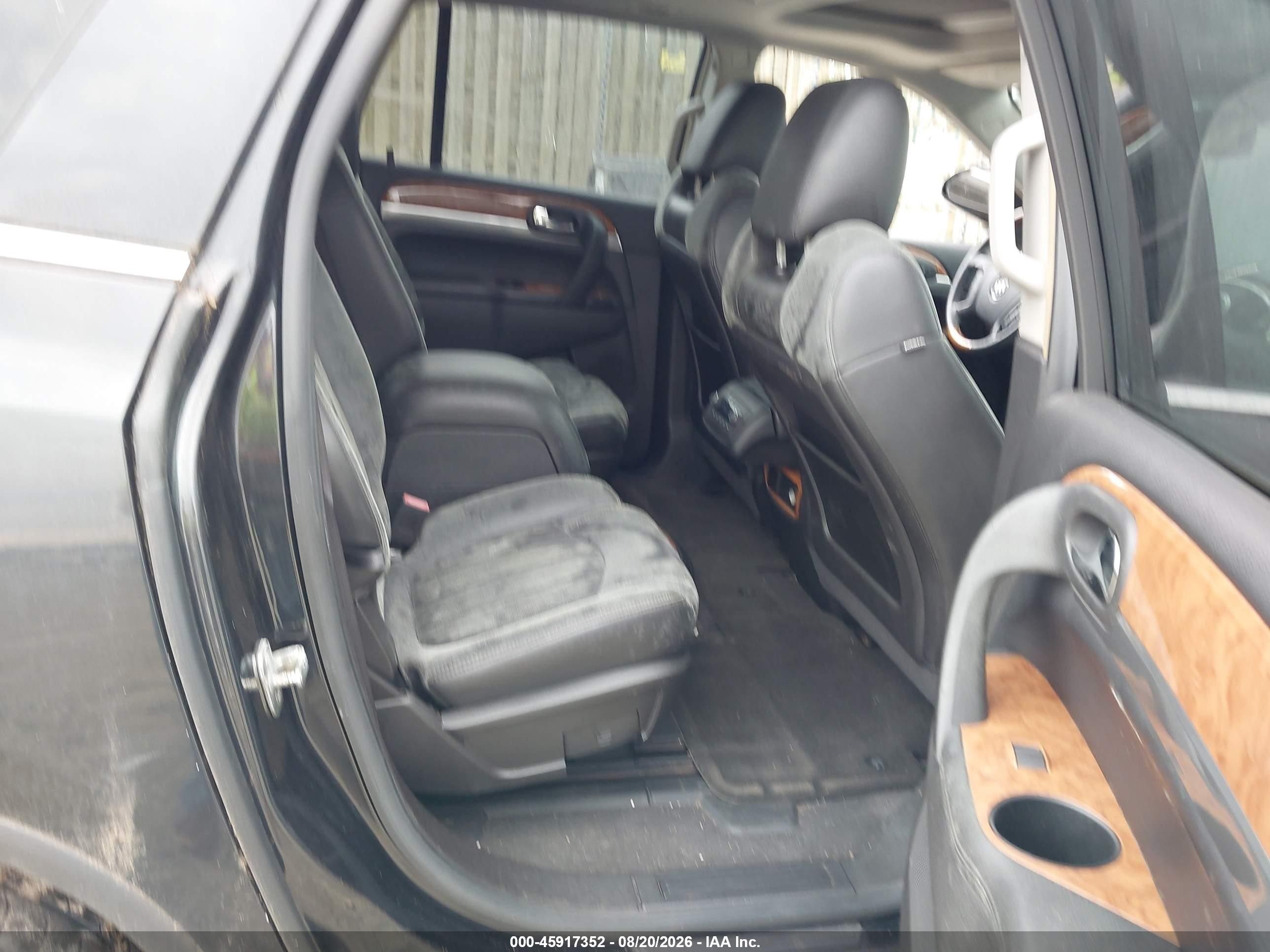 2009 Buick Enclave Cxl Black vin: 5GAEV23D69J206711
