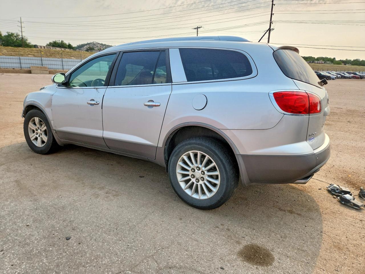 2009 Buick Enclave Cxl Silver vin: 5GAEV23D69J213920