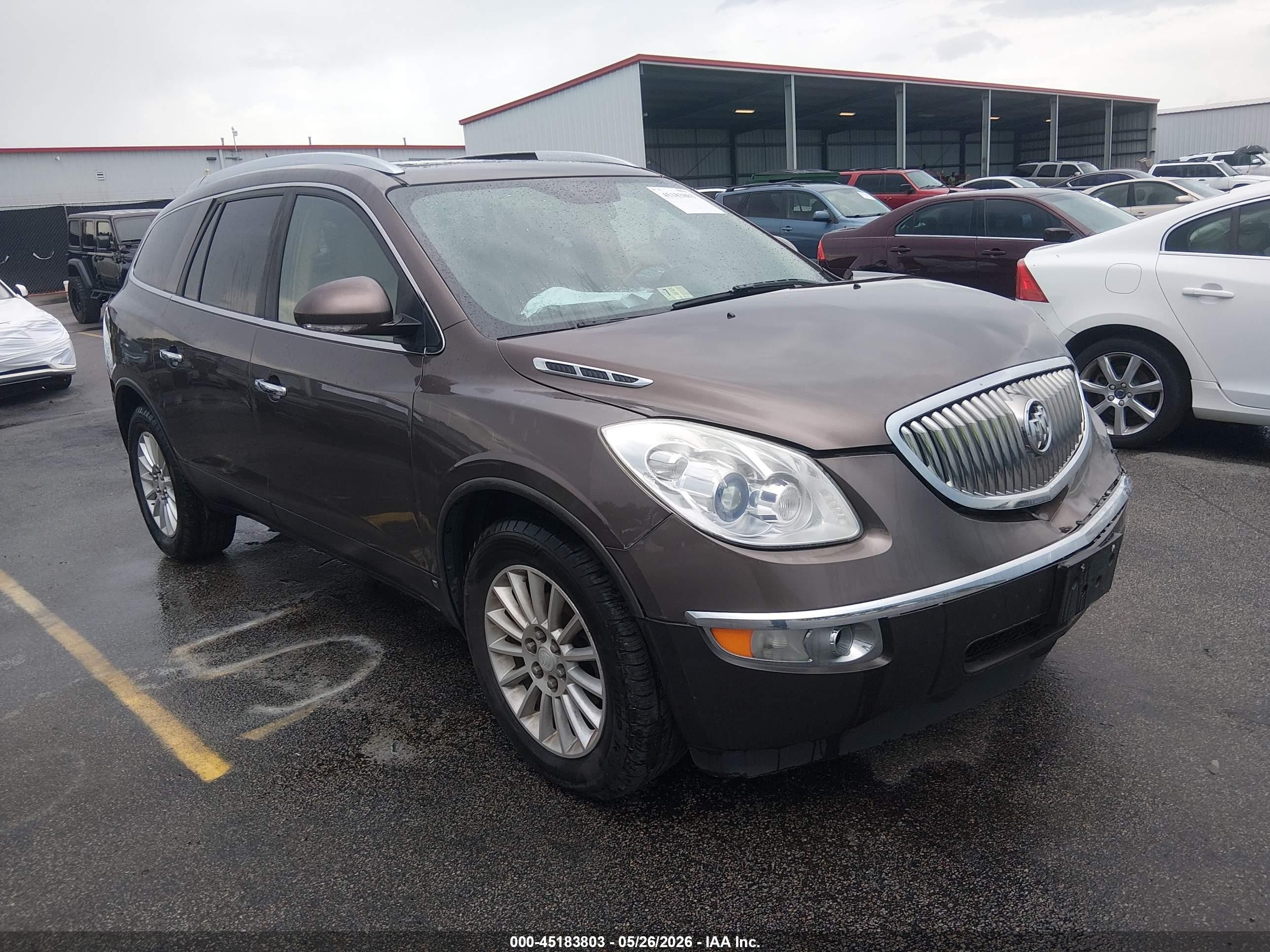 2009 Buick Enclave Cxl Brown vin: 5GAEV23D69J214663