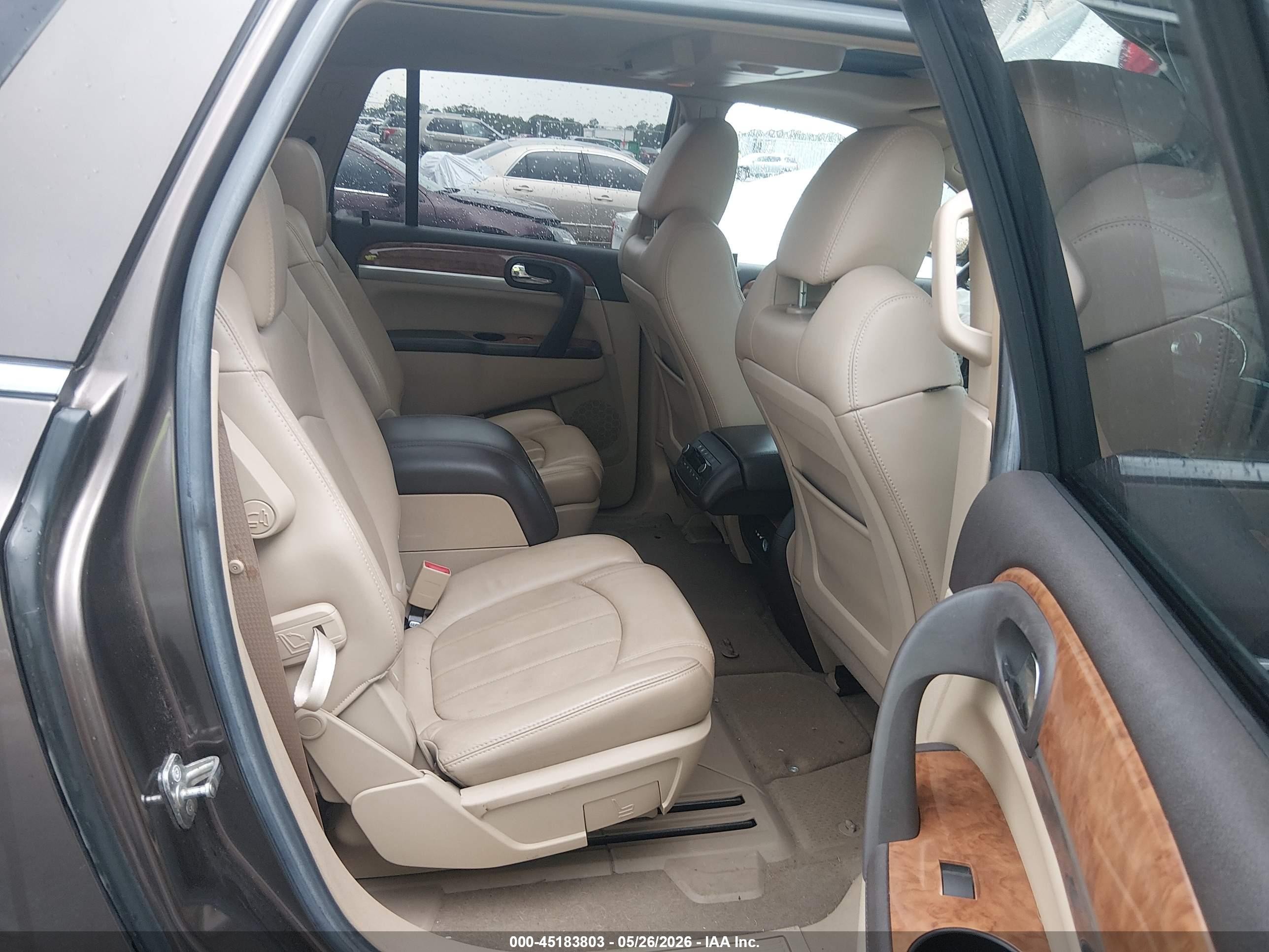 2009 Buick Enclave Cxl Brown vin: 5GAEV23D69J214663