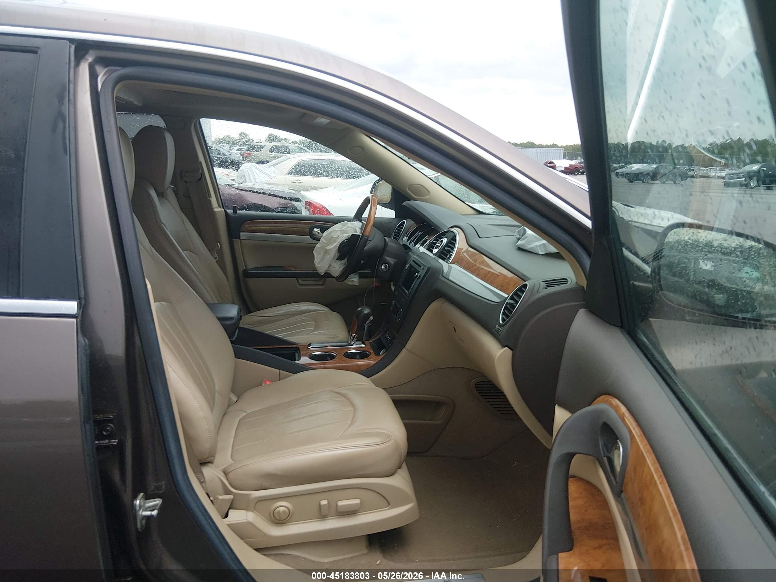 2009 Buick Enclave Cxl Brown vin: 5GAEV23D69J214663