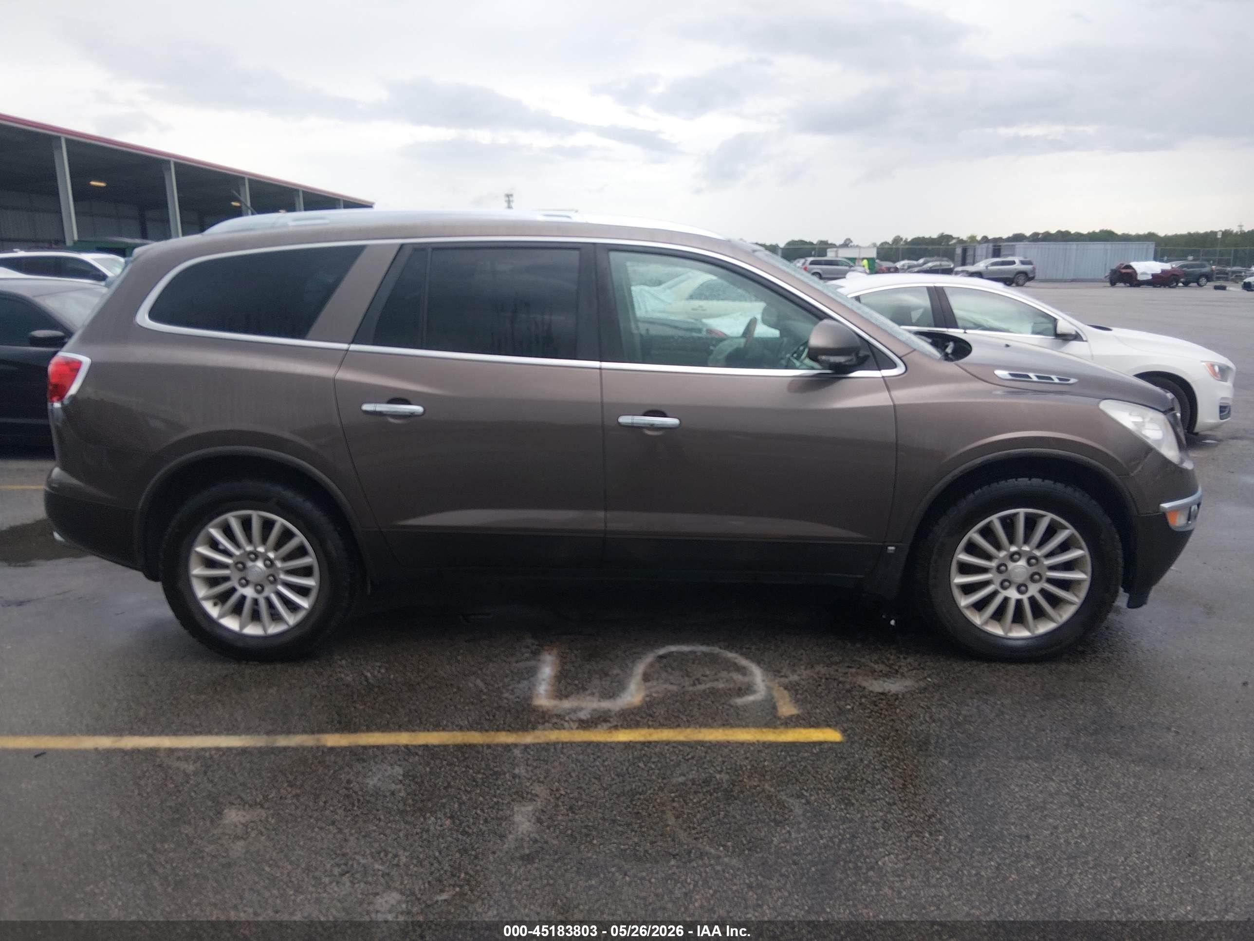 2009 Buick Enclave Cxl Brown vin: 5GAEV23D69J214663