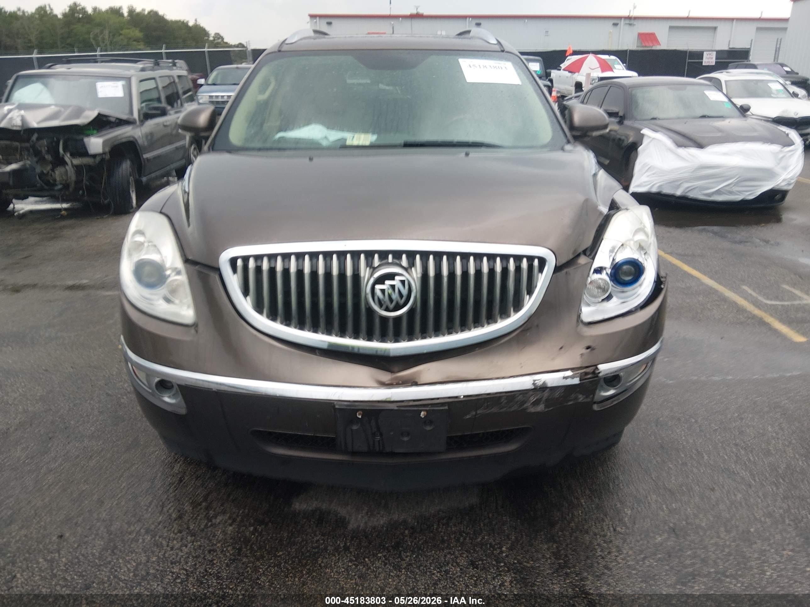 2009 Buick Enclave Cxl Brown vin: 5GAEV23D69J214663