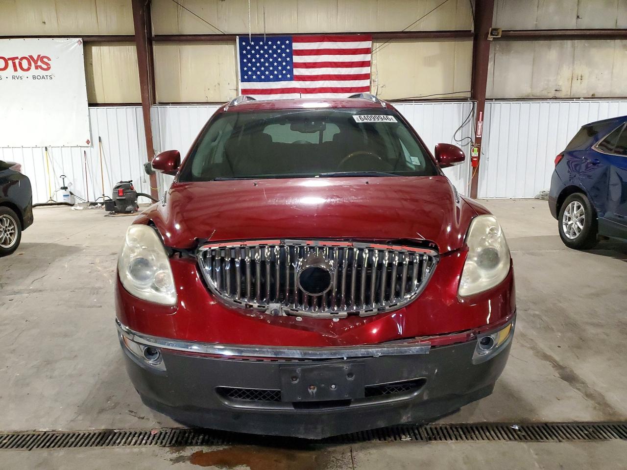 2009 Buick Enclave Cxl Burgundy vin: 5GAEV23D69J220365