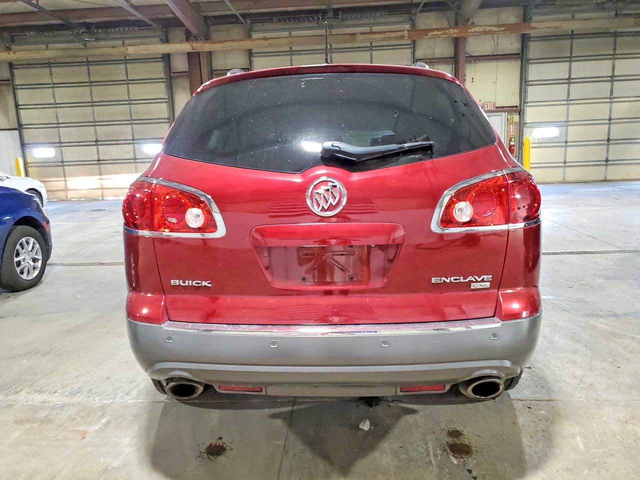 2009 Buick Enclave Cxl Burgundy vin: 5GAEV23D69J220365