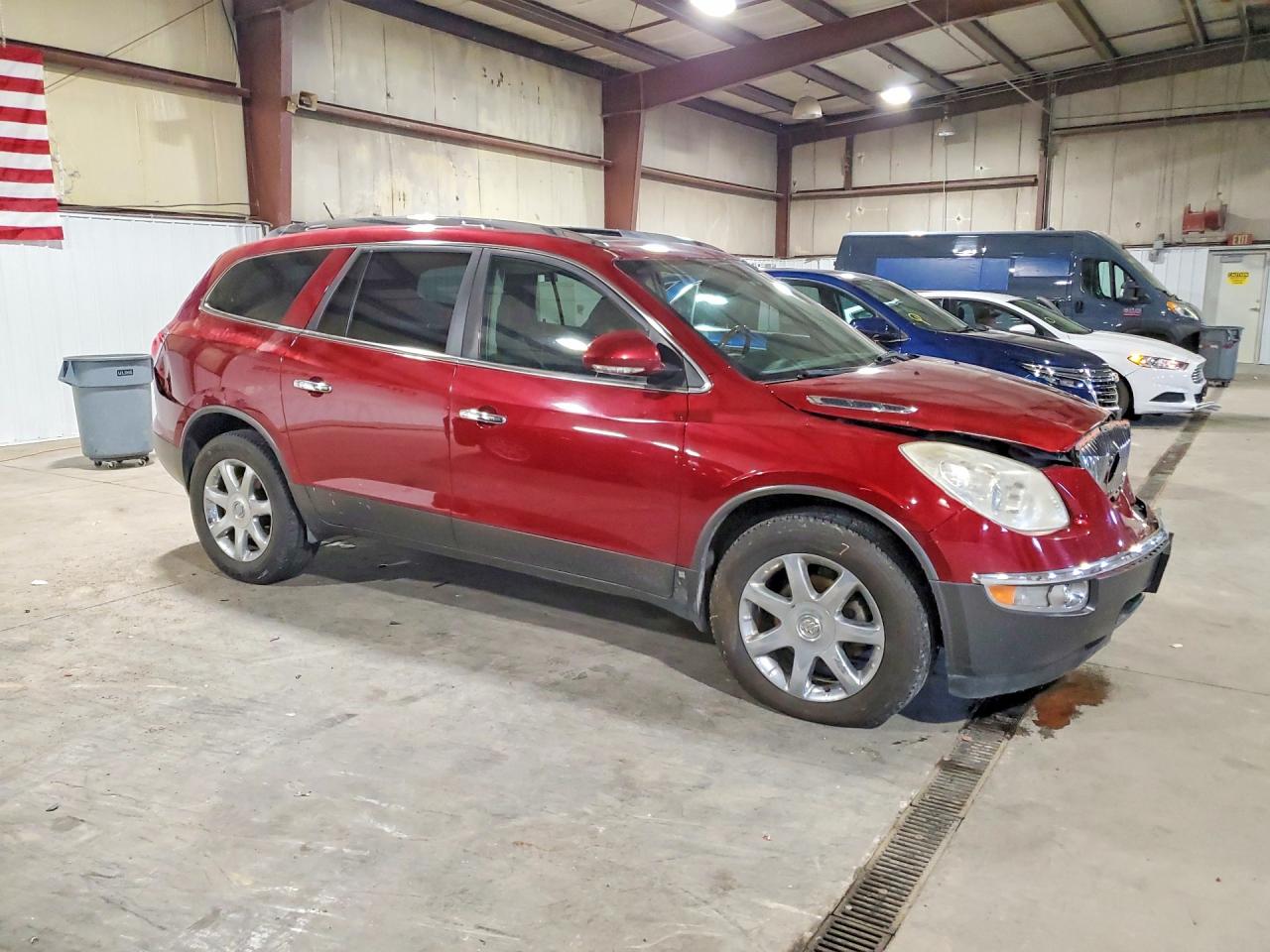 2009 Buick Enclave Cxl Burgundy vin: 5GAEV23D69J220365