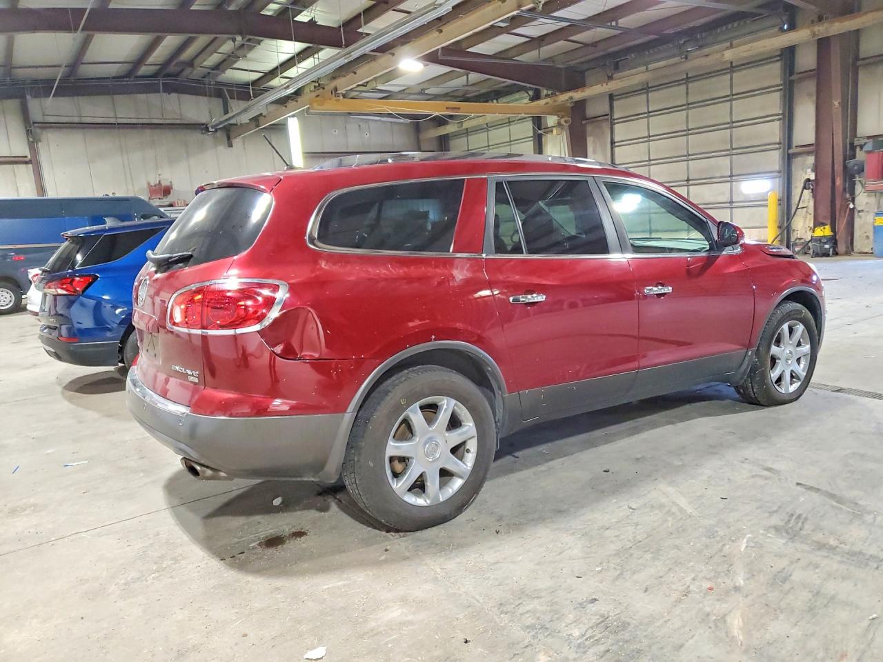 2009 Buick Enclave Cxl Burgundy vin: 5GAEV23D69J220365