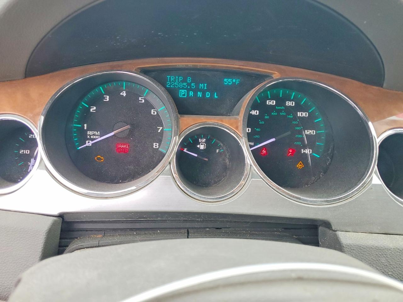 2009 Buick Enclave Cxl Teal vin: 5GAEV23D99J153860