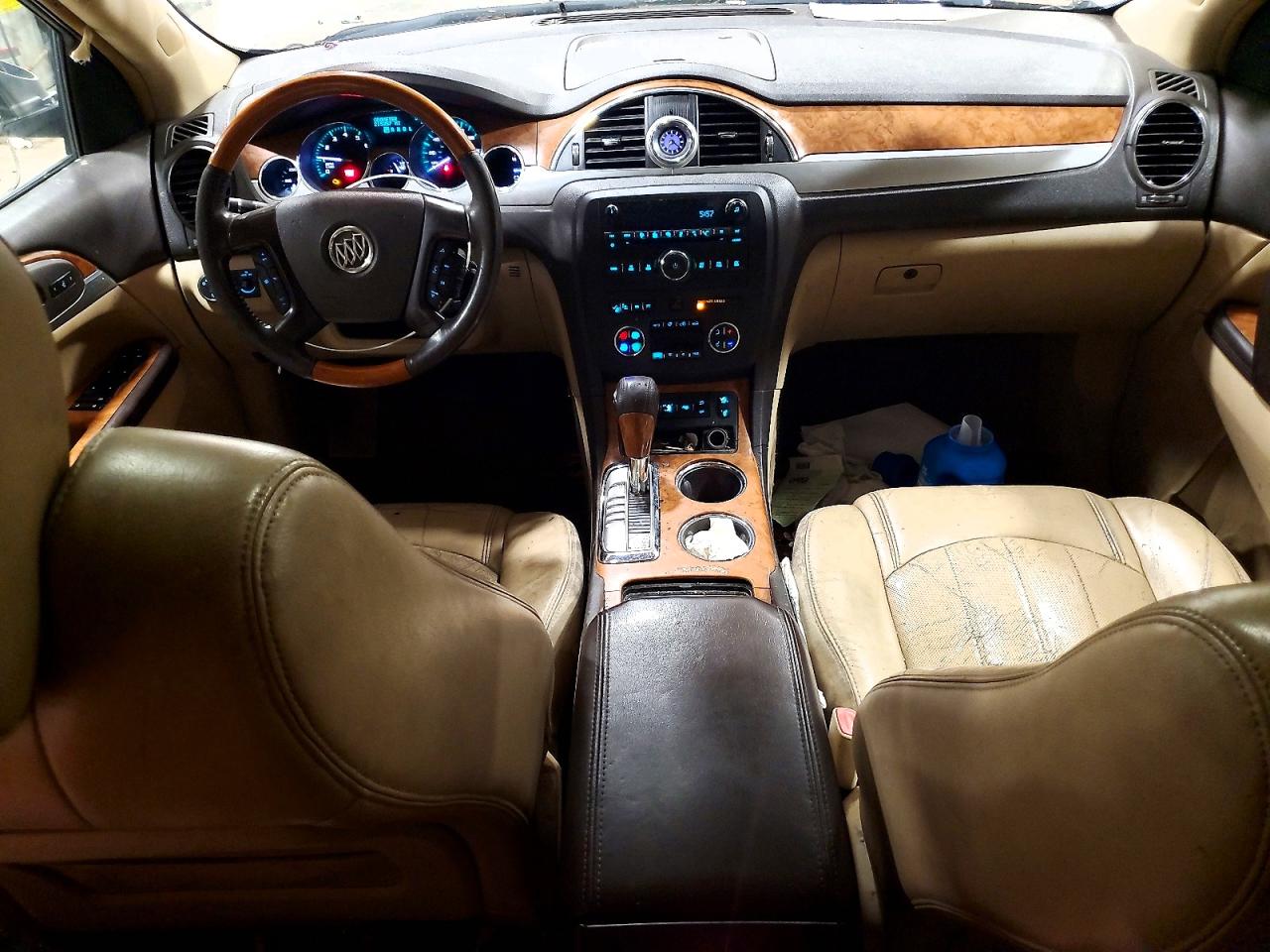 2009 Buick Enclave Cxl Белый vin: 5GAEV23D99J197471