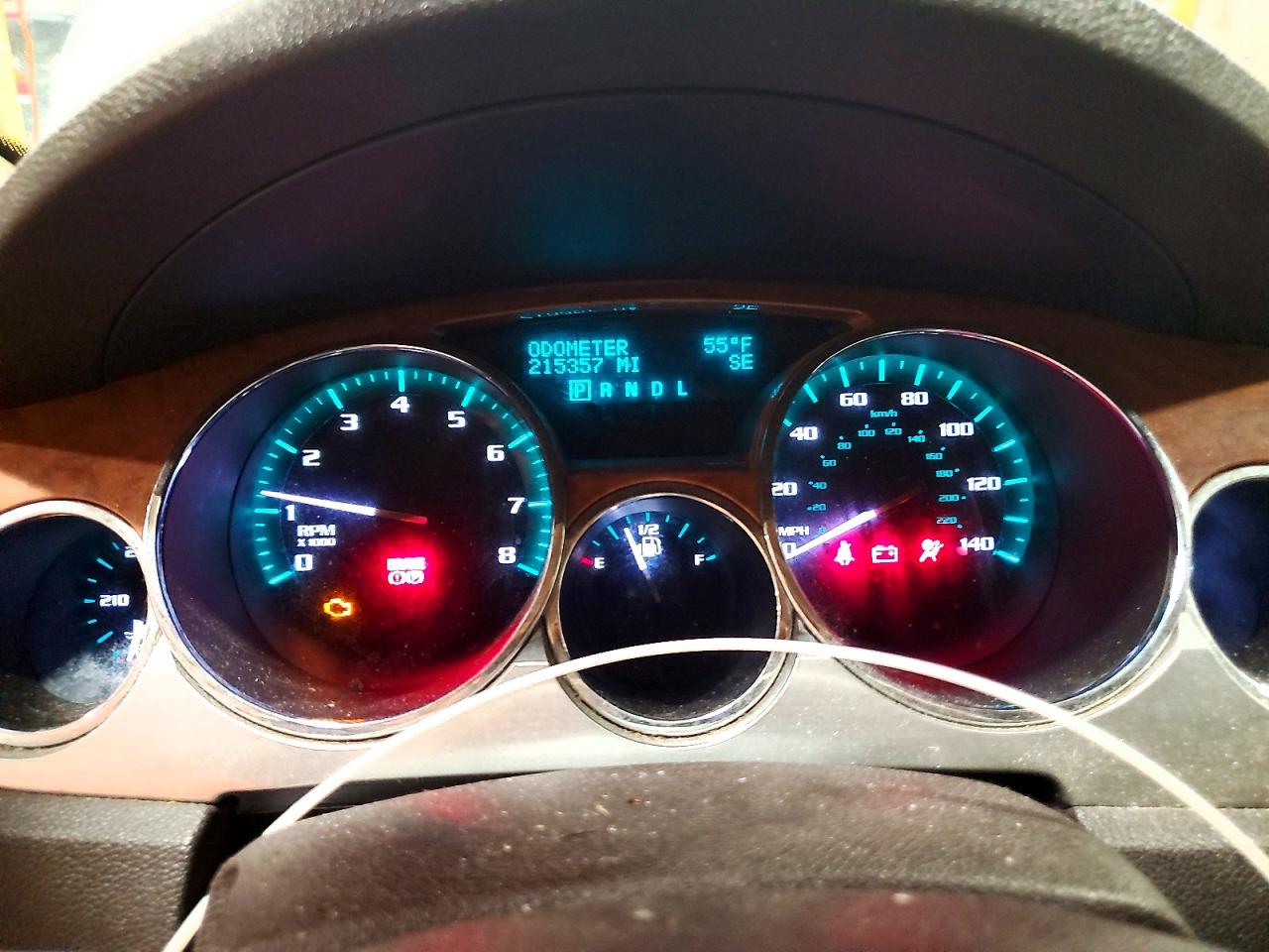 2009 Buick Enclave Cxl Белый vin: 5GAEV23D99J197471