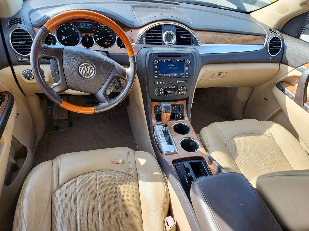 2009 Buick Enclave Cxl Угольный vin: 5GAEV23DX9J182719