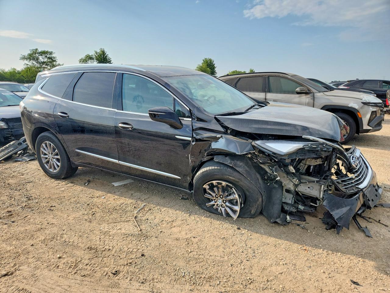 2023 Buick Enclave Essence Black vin: 5GAEVAKWXPJ275170